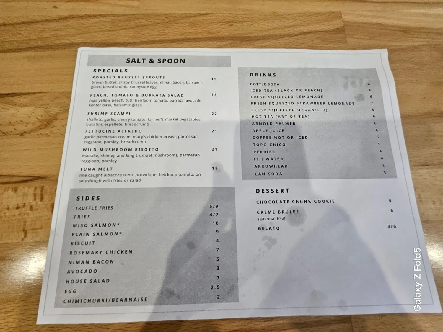 Menu 4