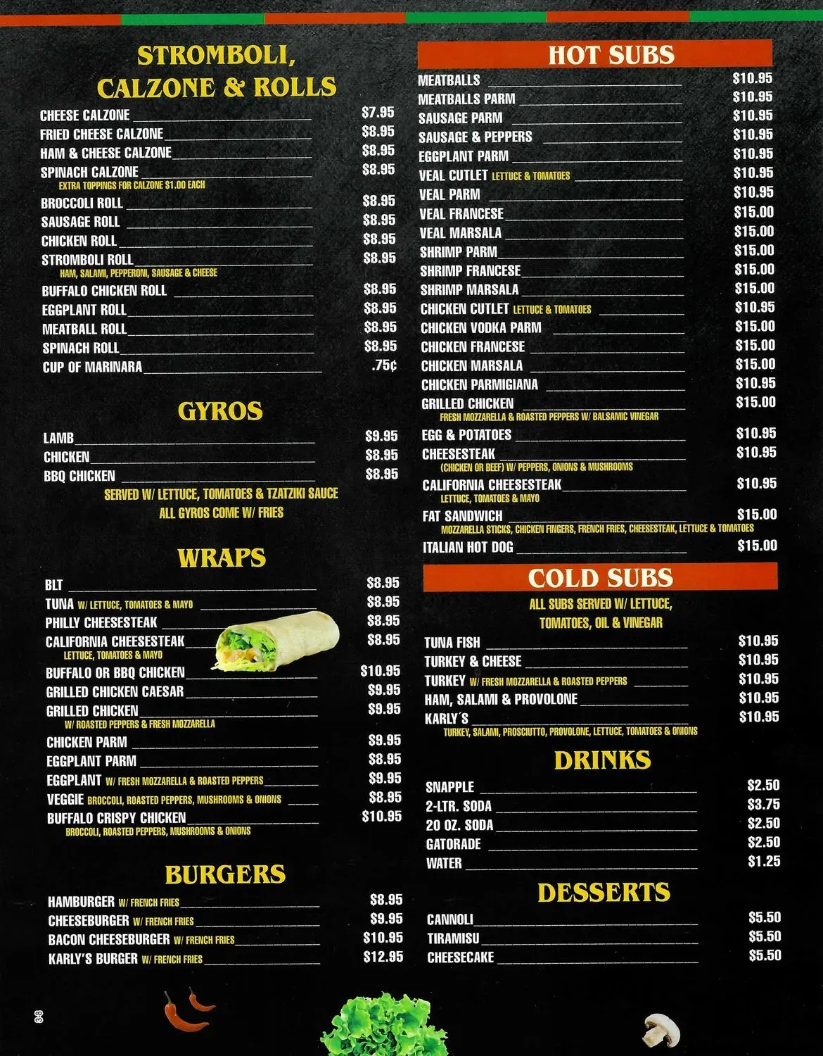 Menu 3