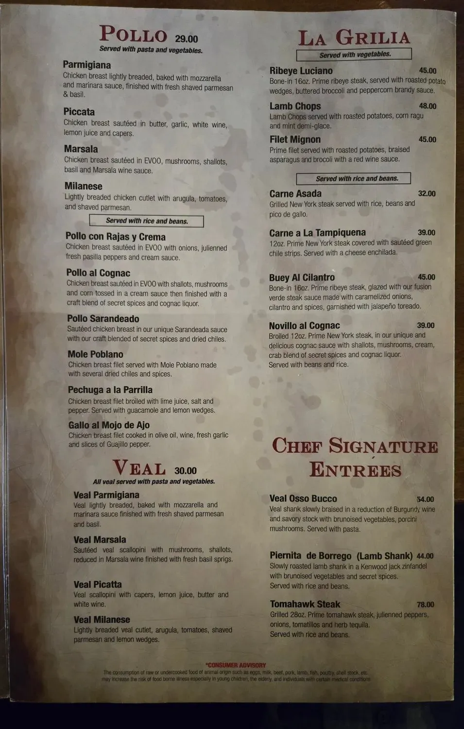 Menu 4