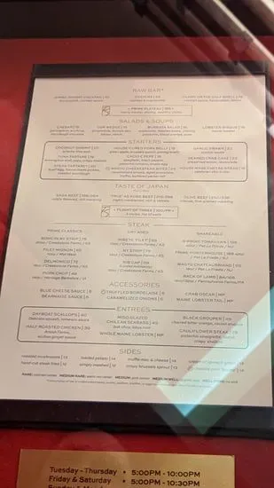 Menu 6