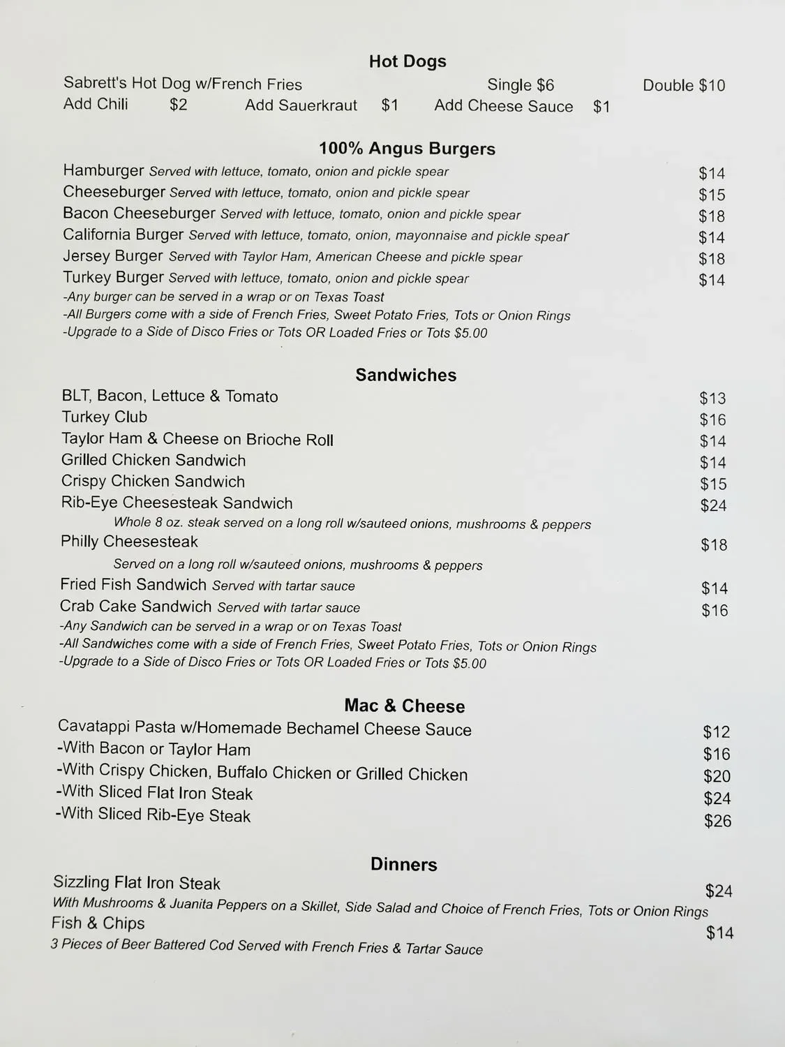 Menu 3