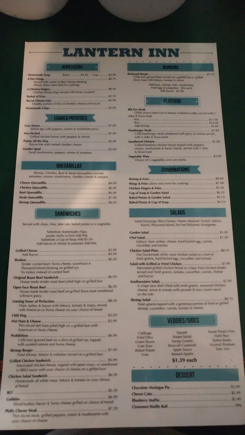 Menu 6