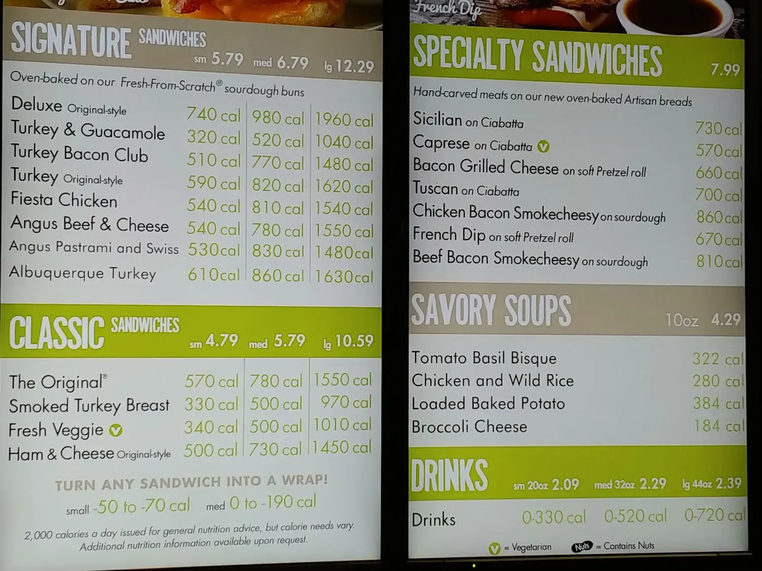 Menu 4