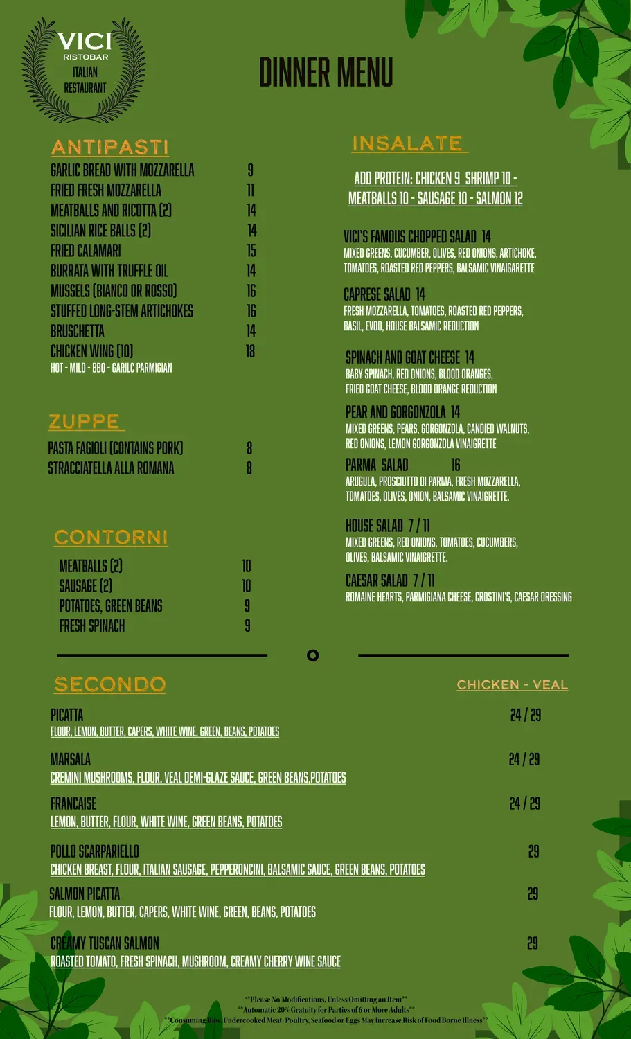 Menu 4