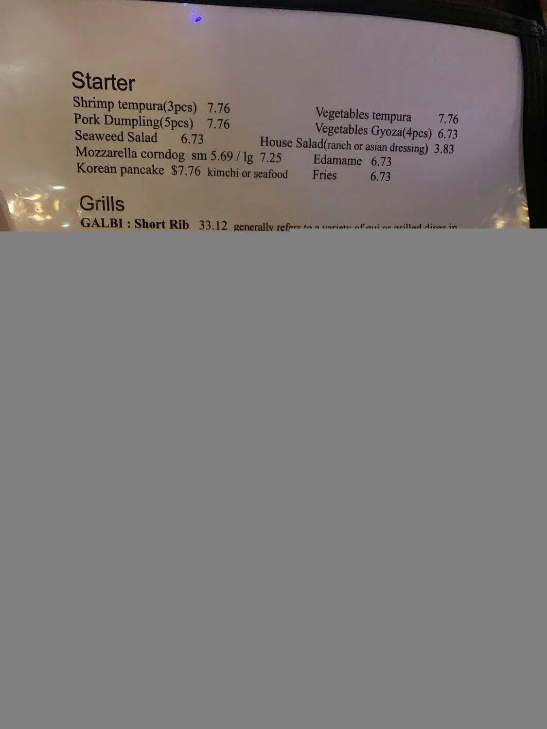 Menu 4