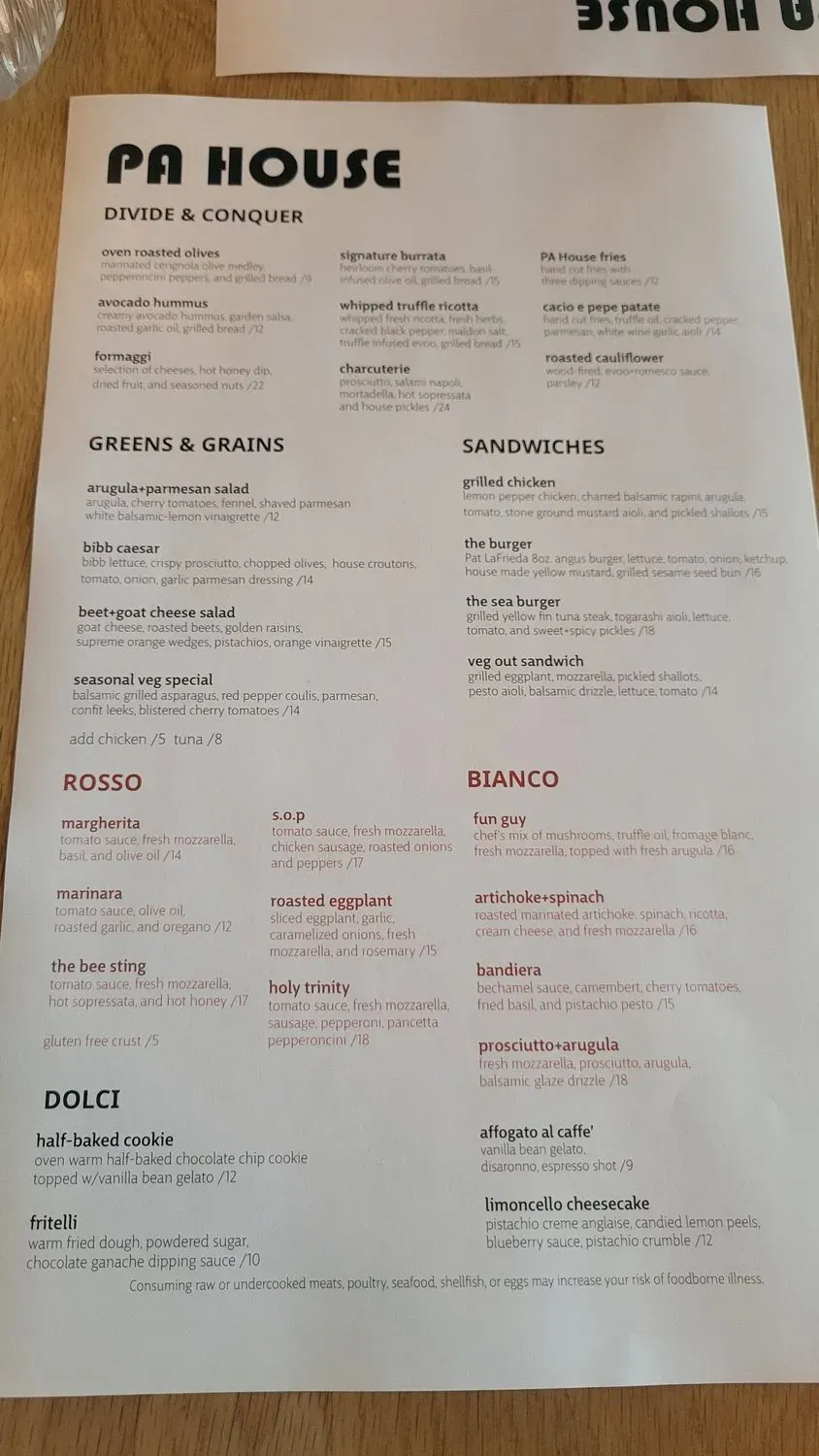 Menu 4