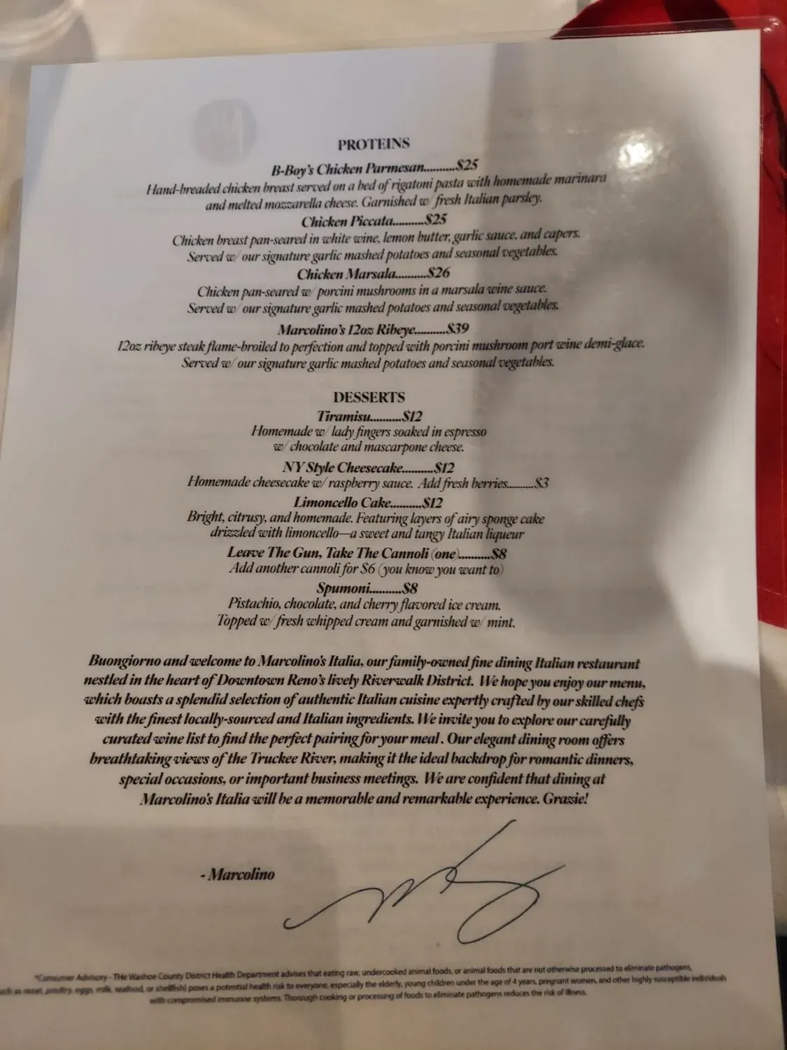 Menu 6