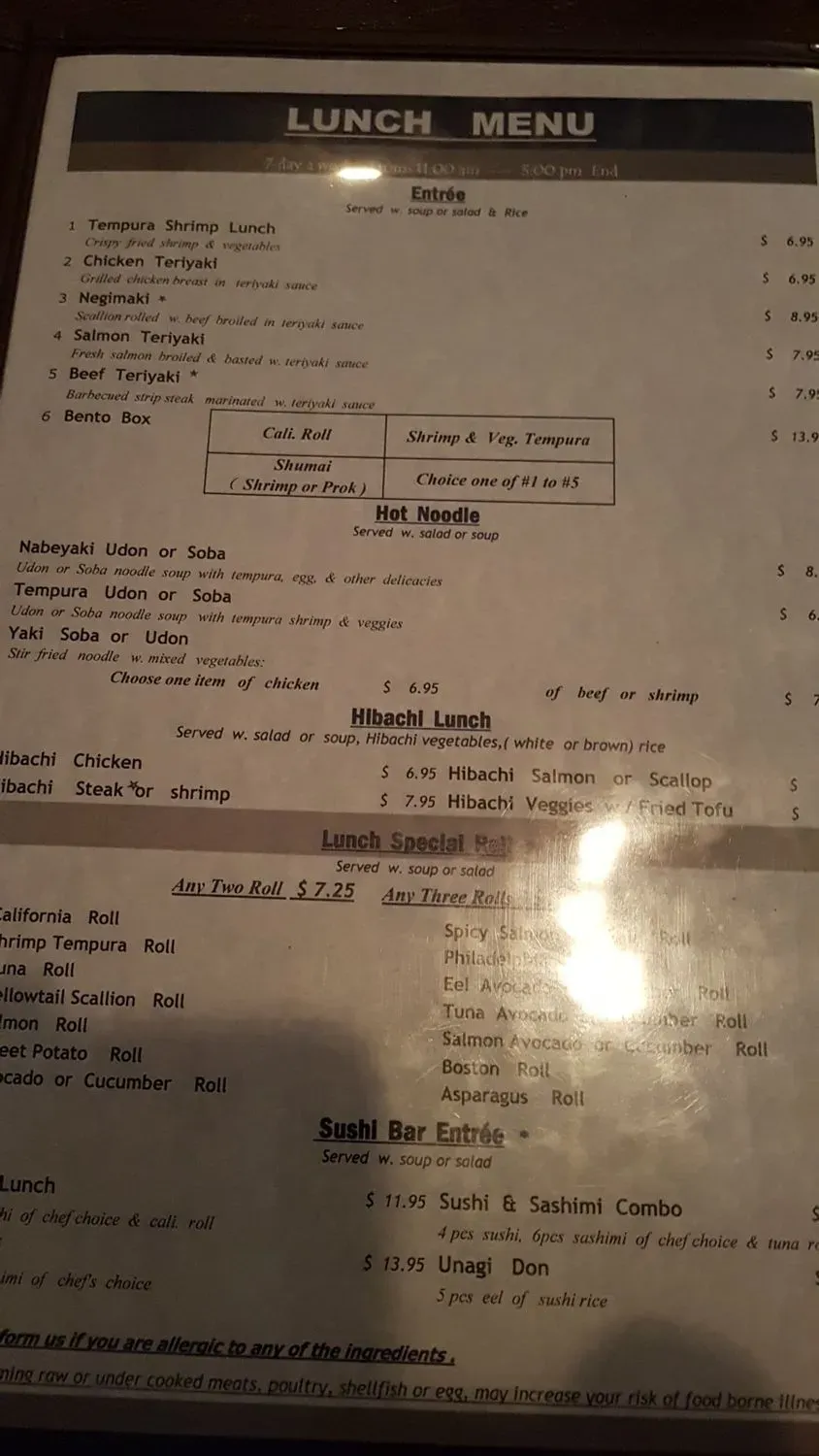 Menu 3