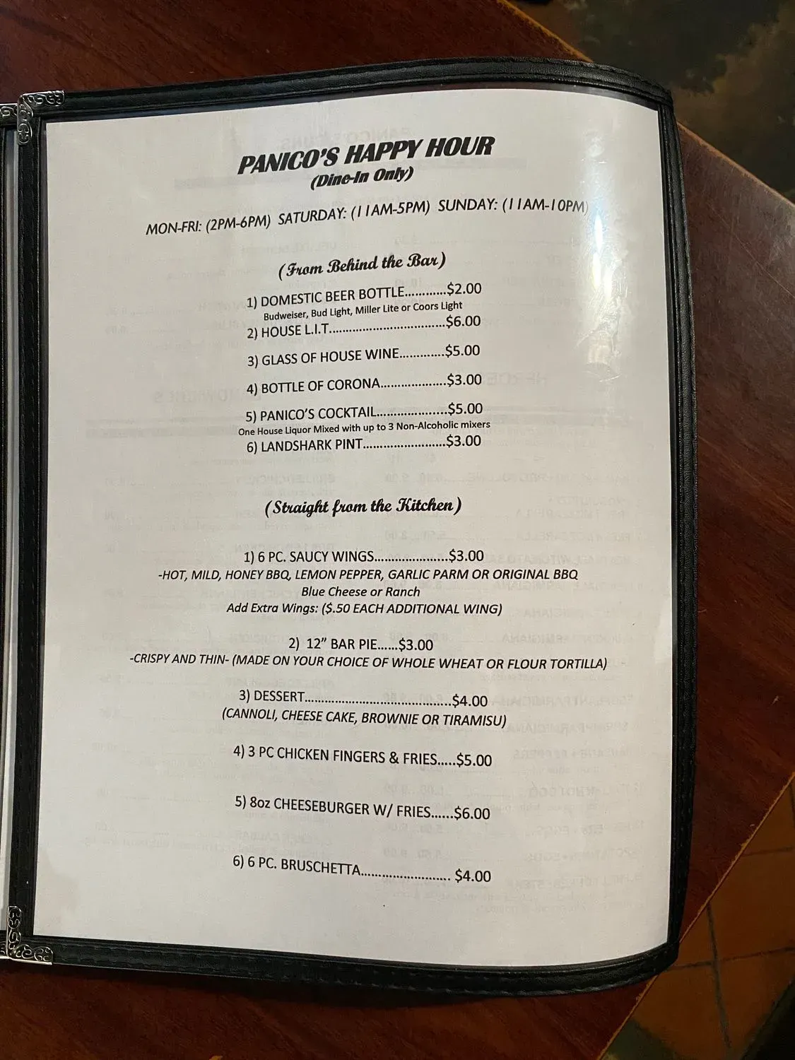 Menu 3