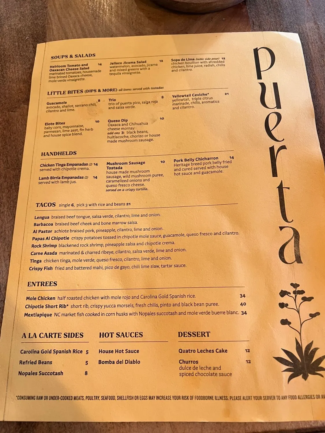 Menu 4