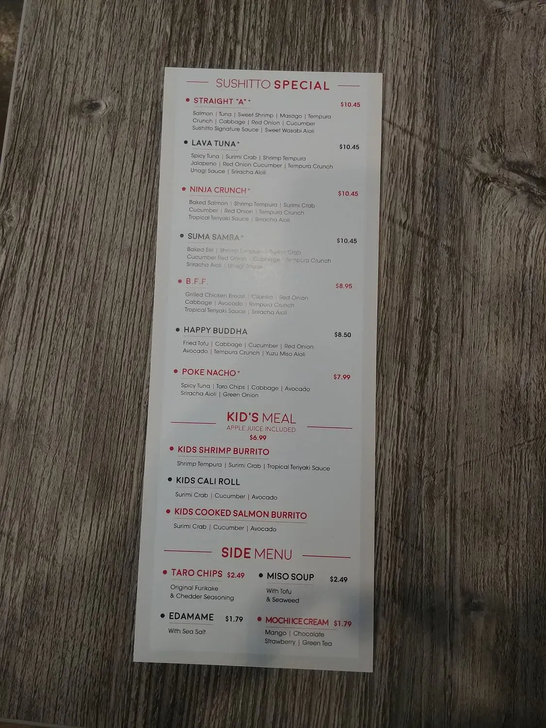 Menu 4