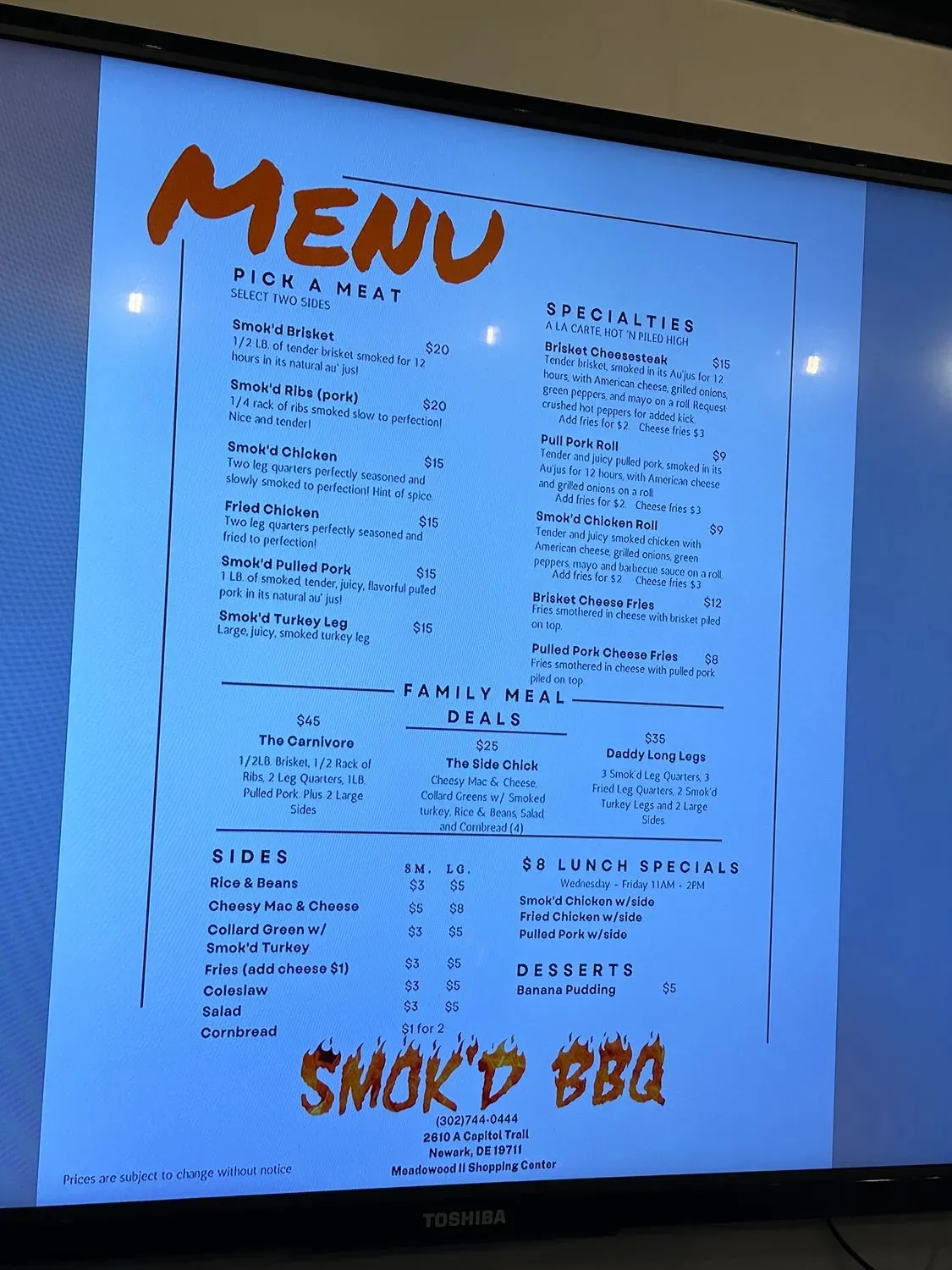 Menu 3