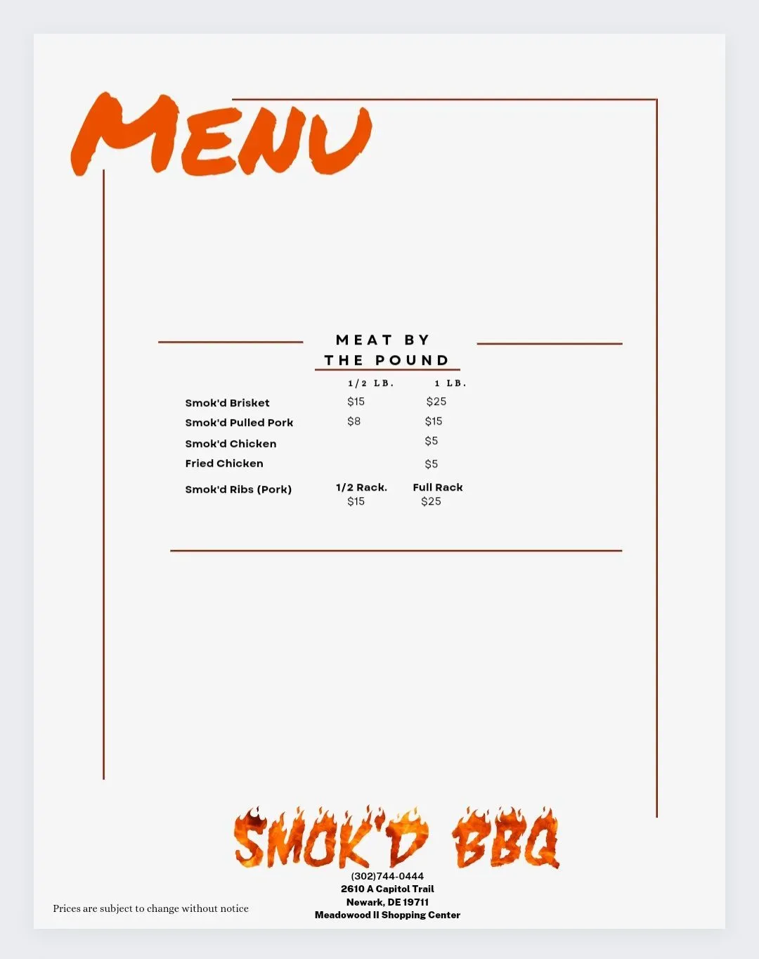 Menu 6