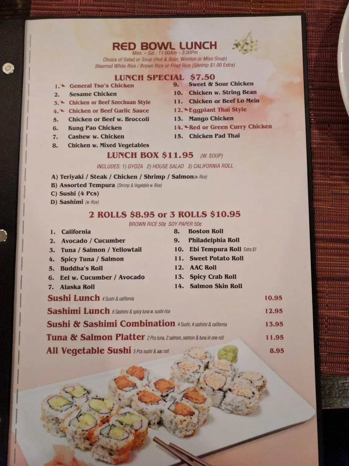 Menu 3