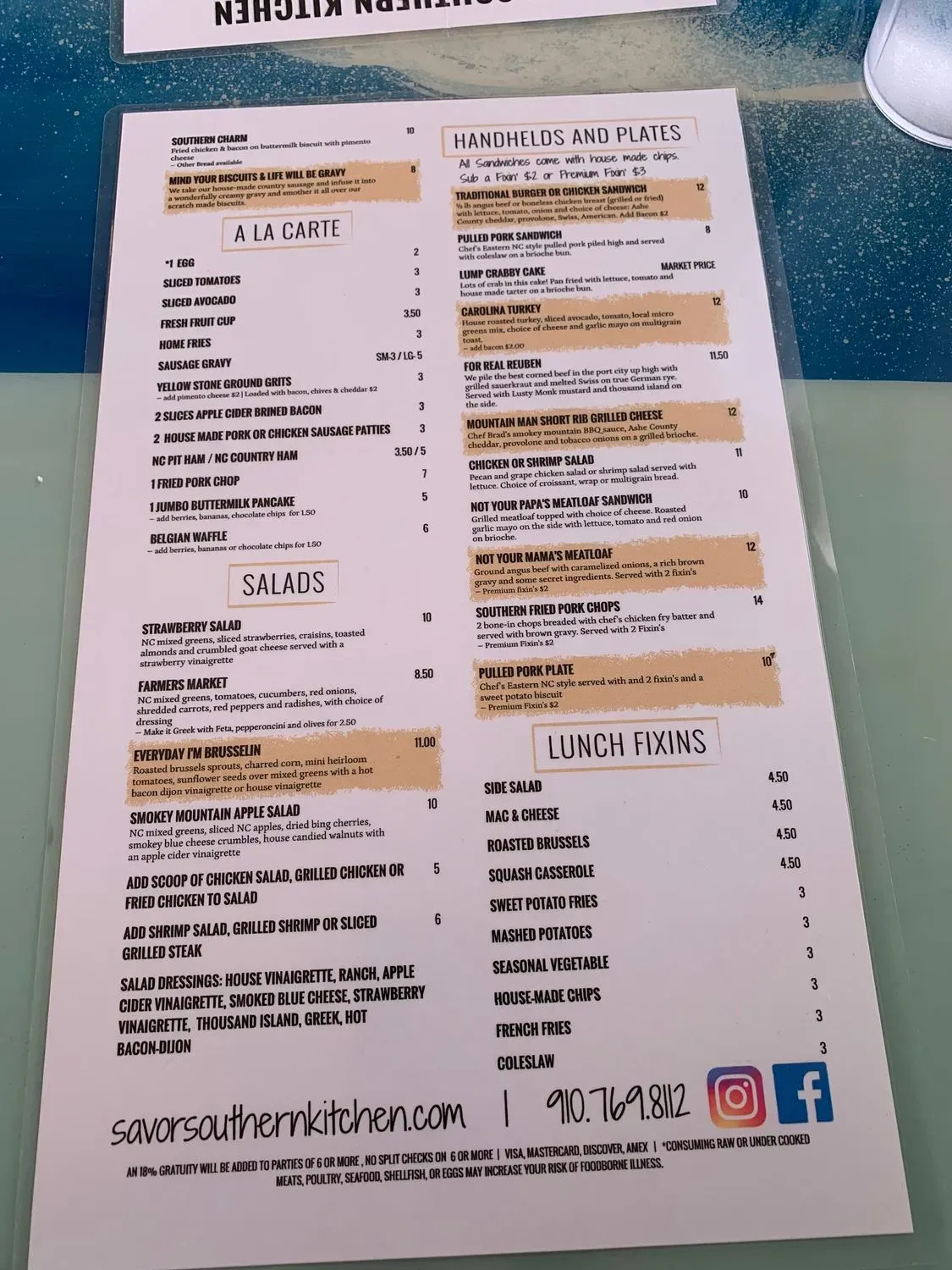 Menu 3