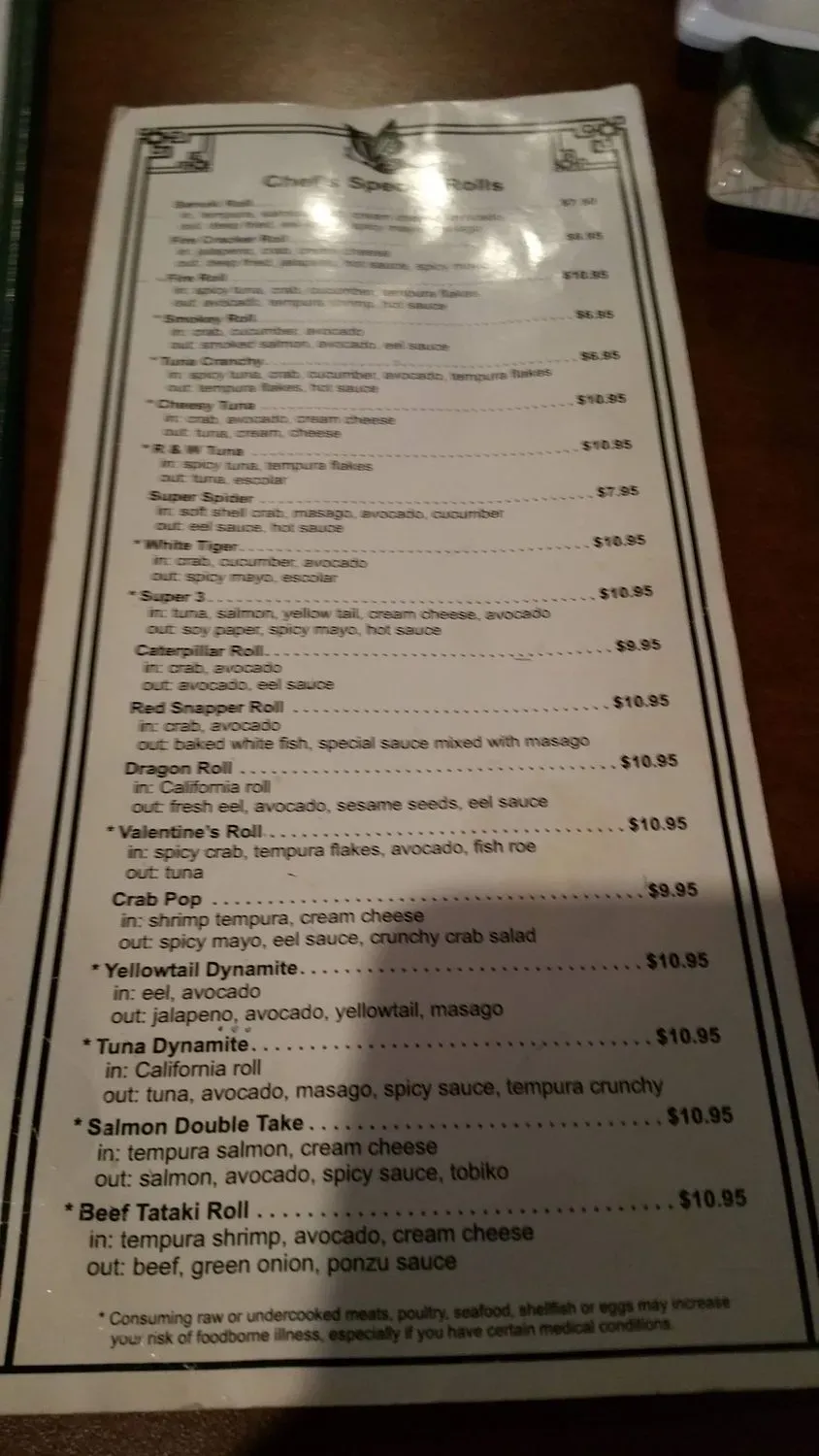 Menu 6