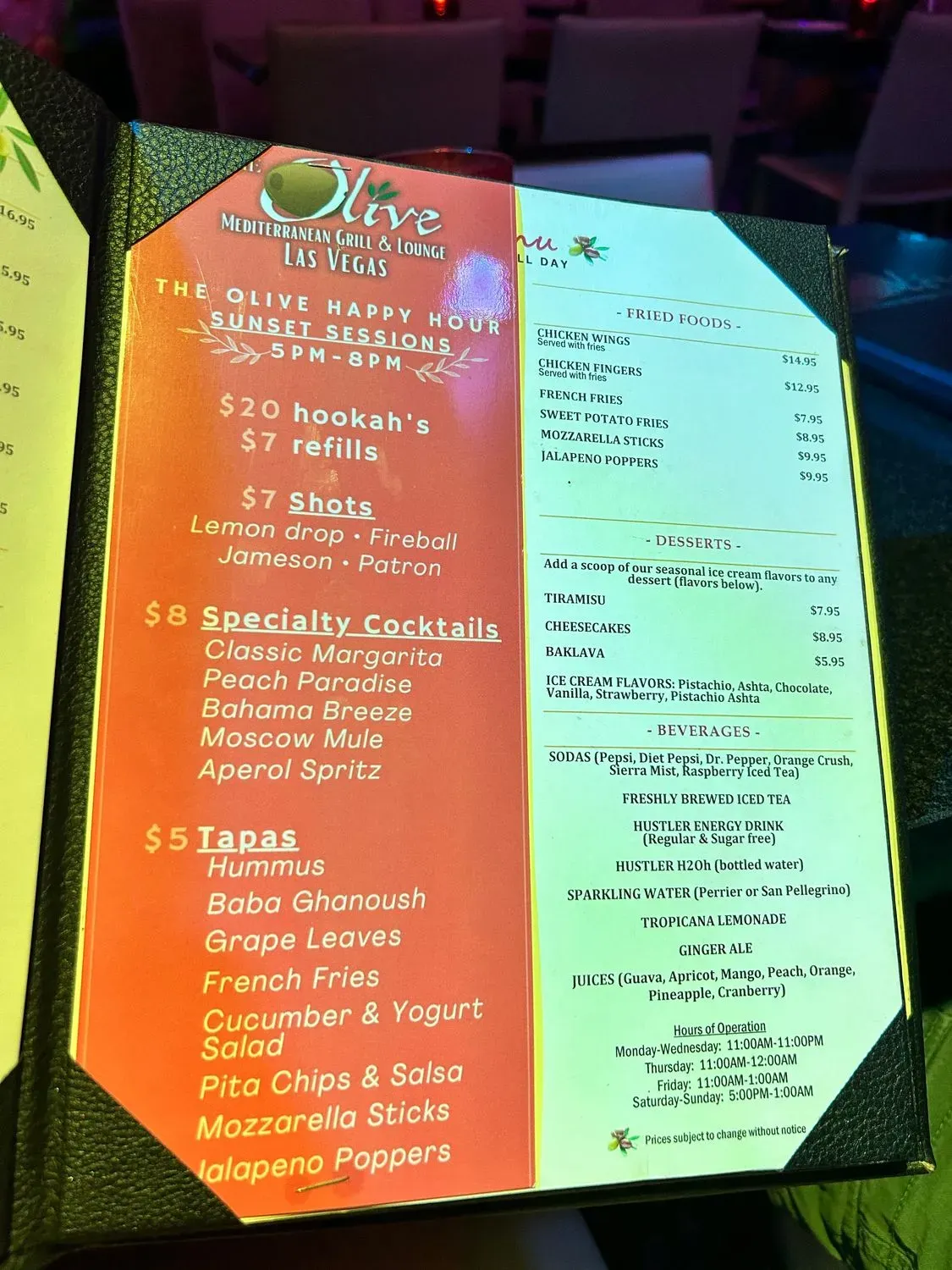 Menu 6