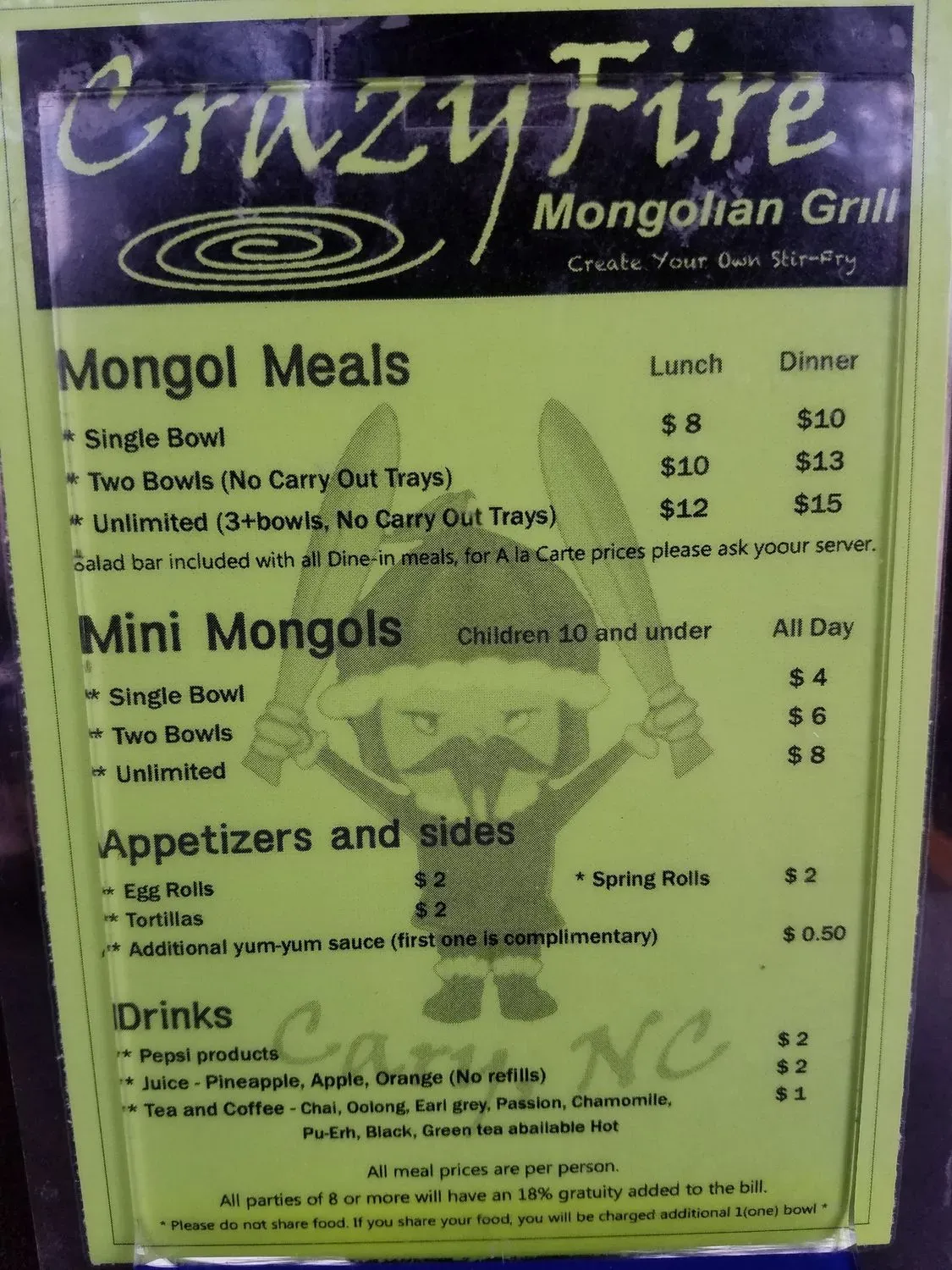 Menu 4