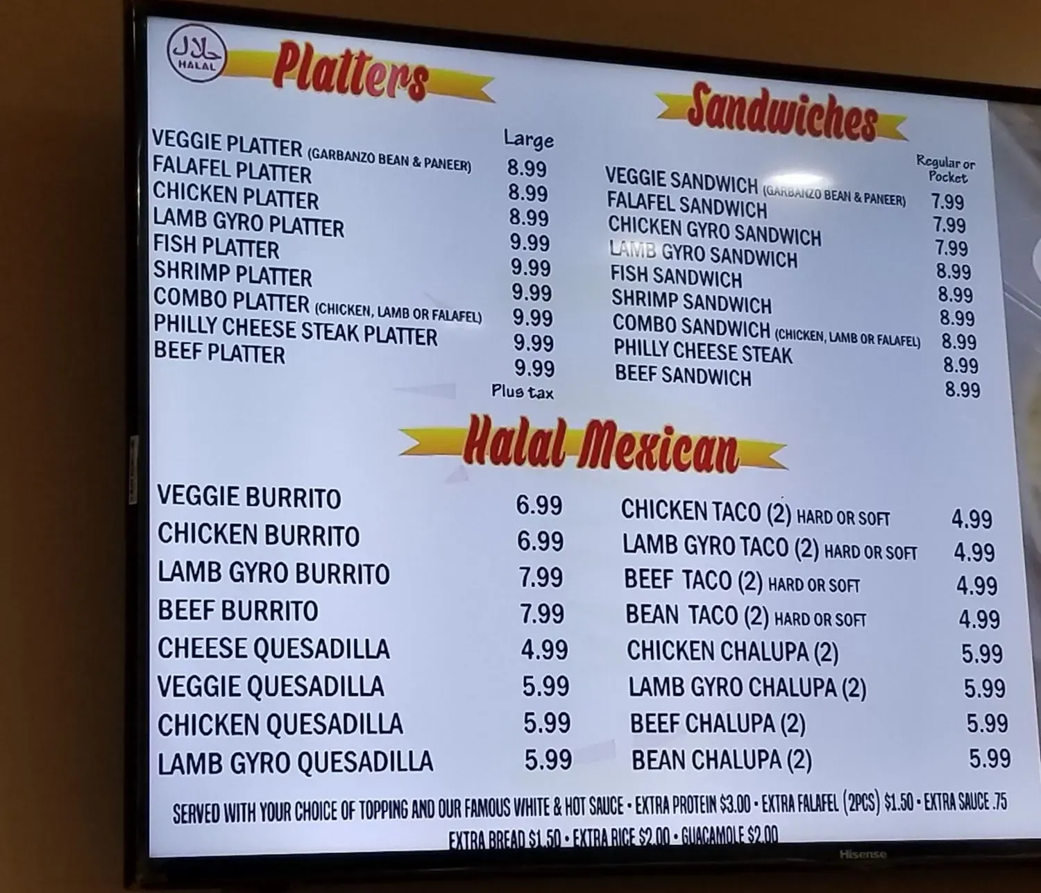 Menu 3