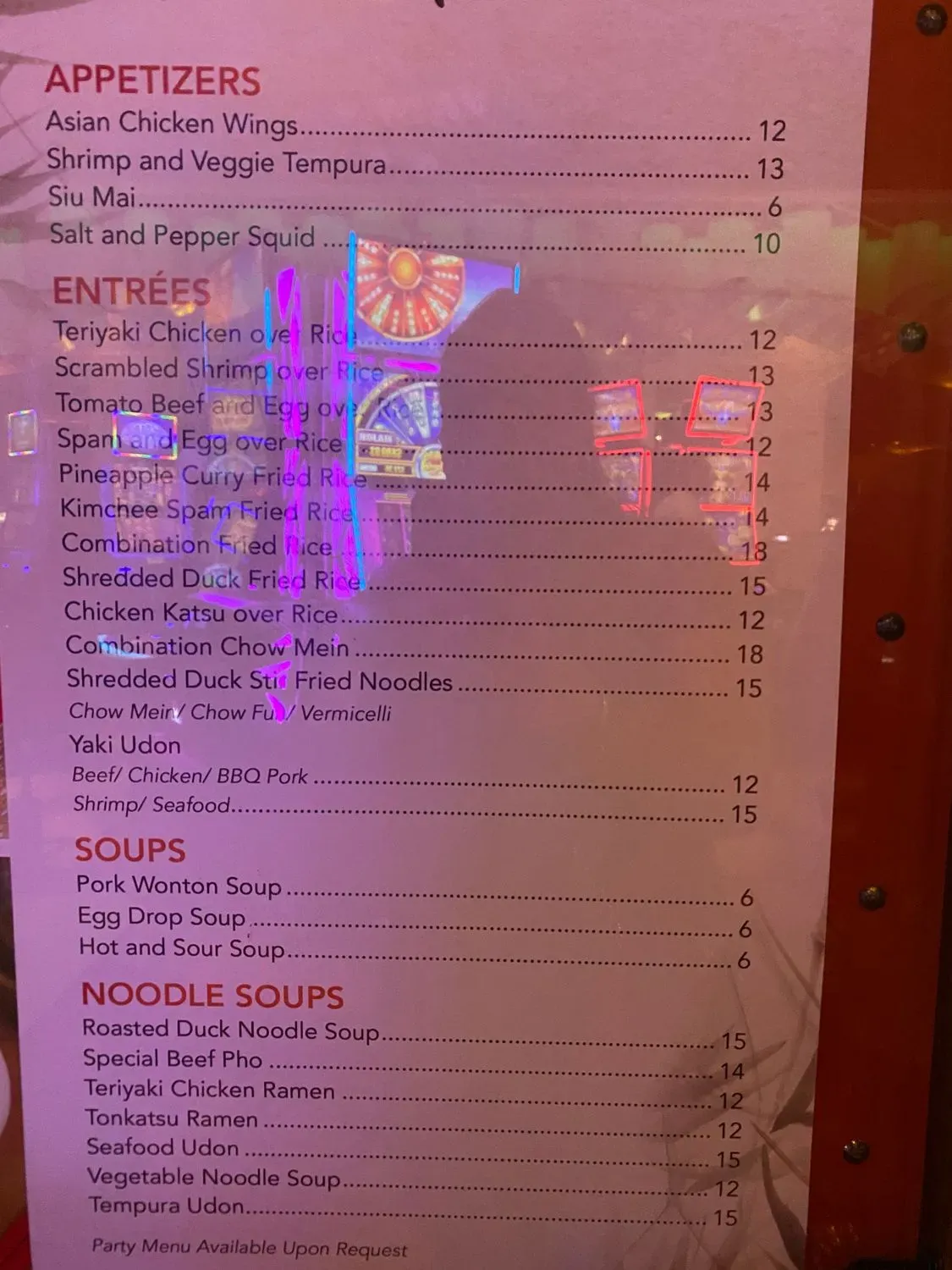 Menu 4