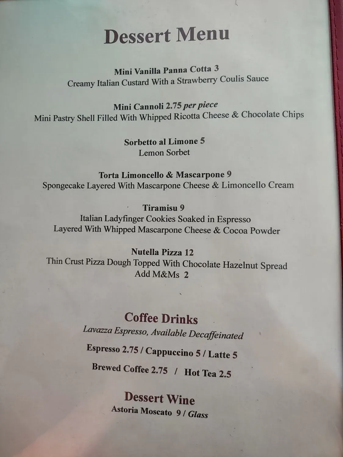 Menu 3