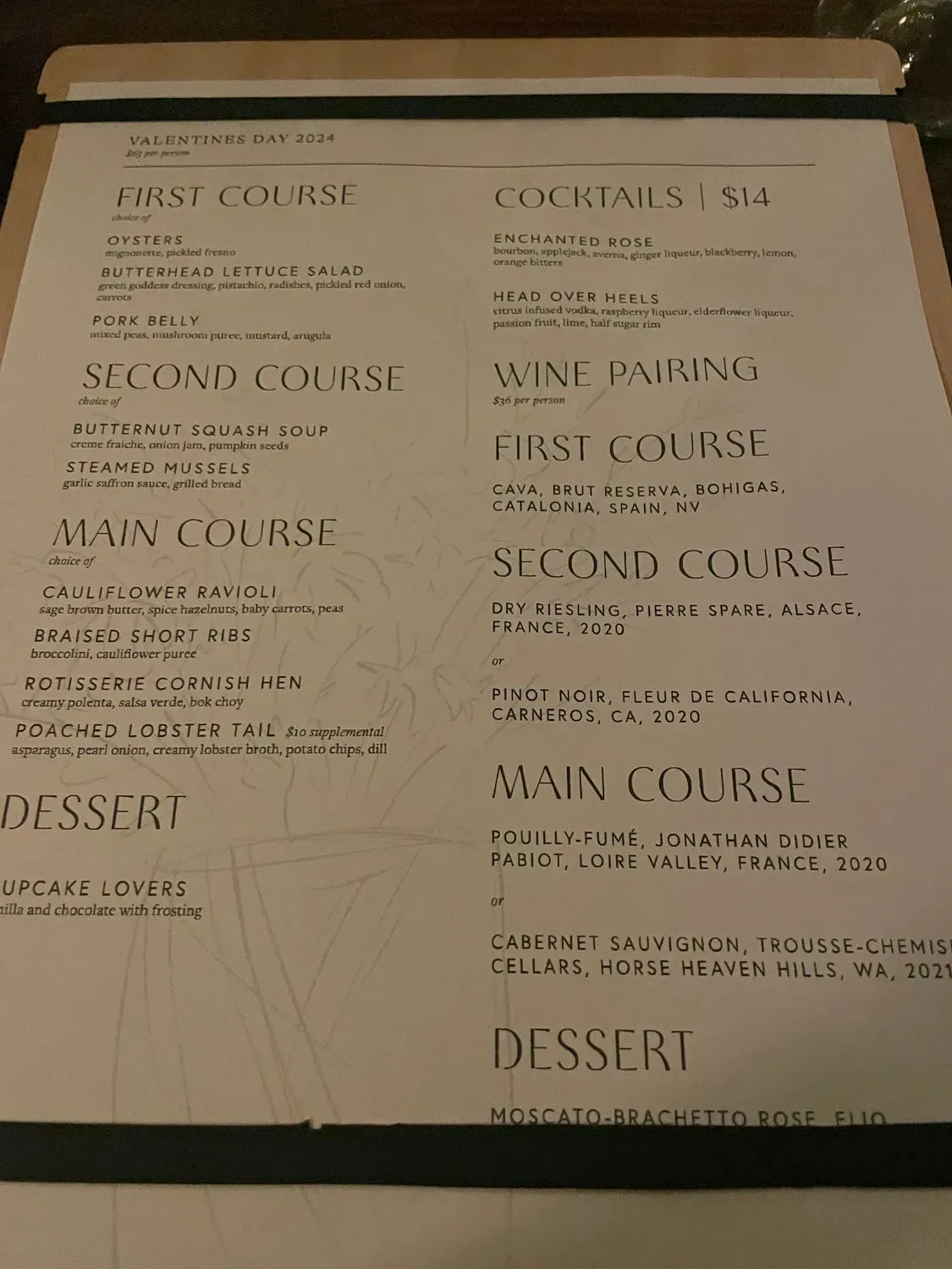 Menu 6