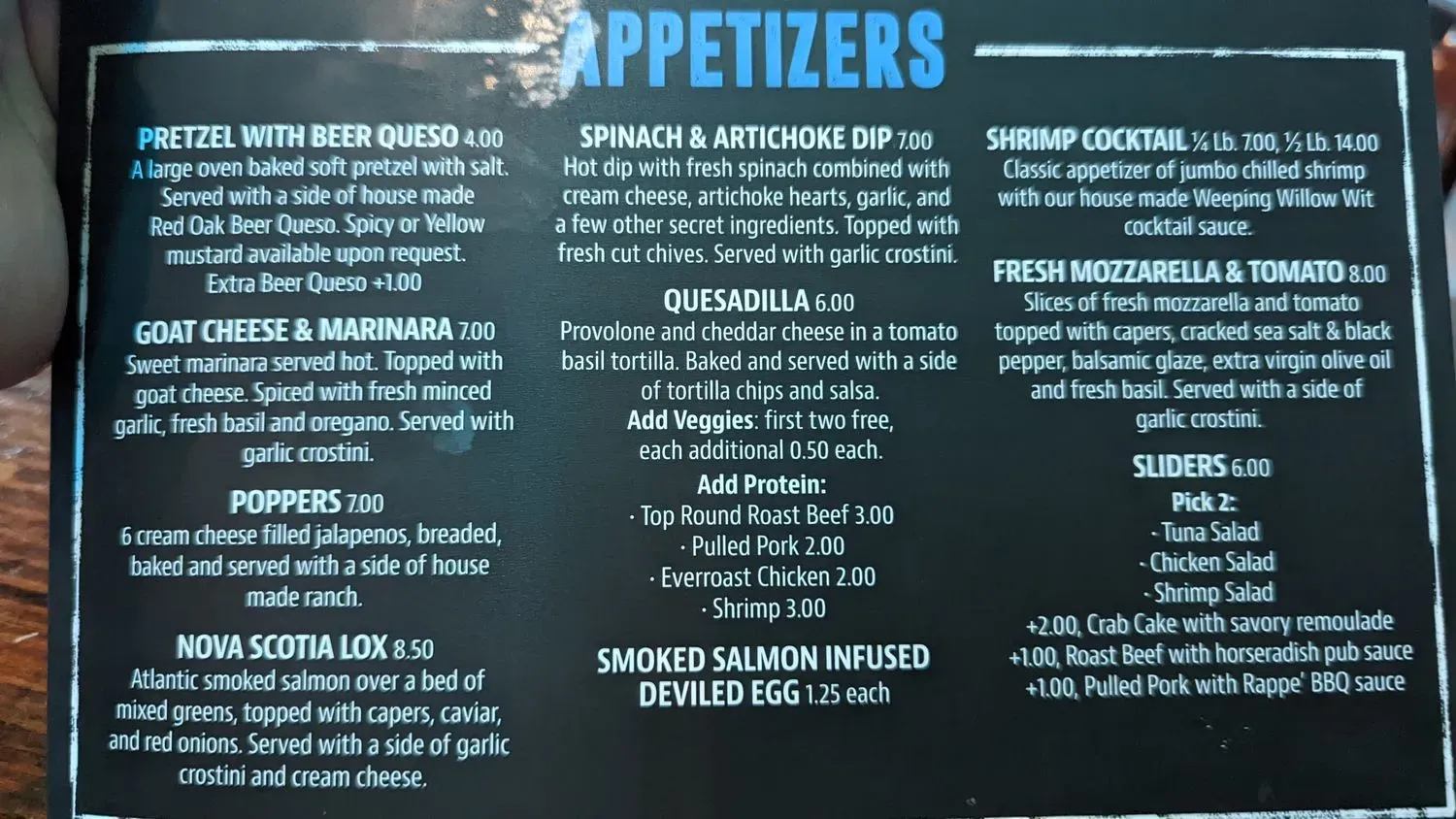 Menu 4