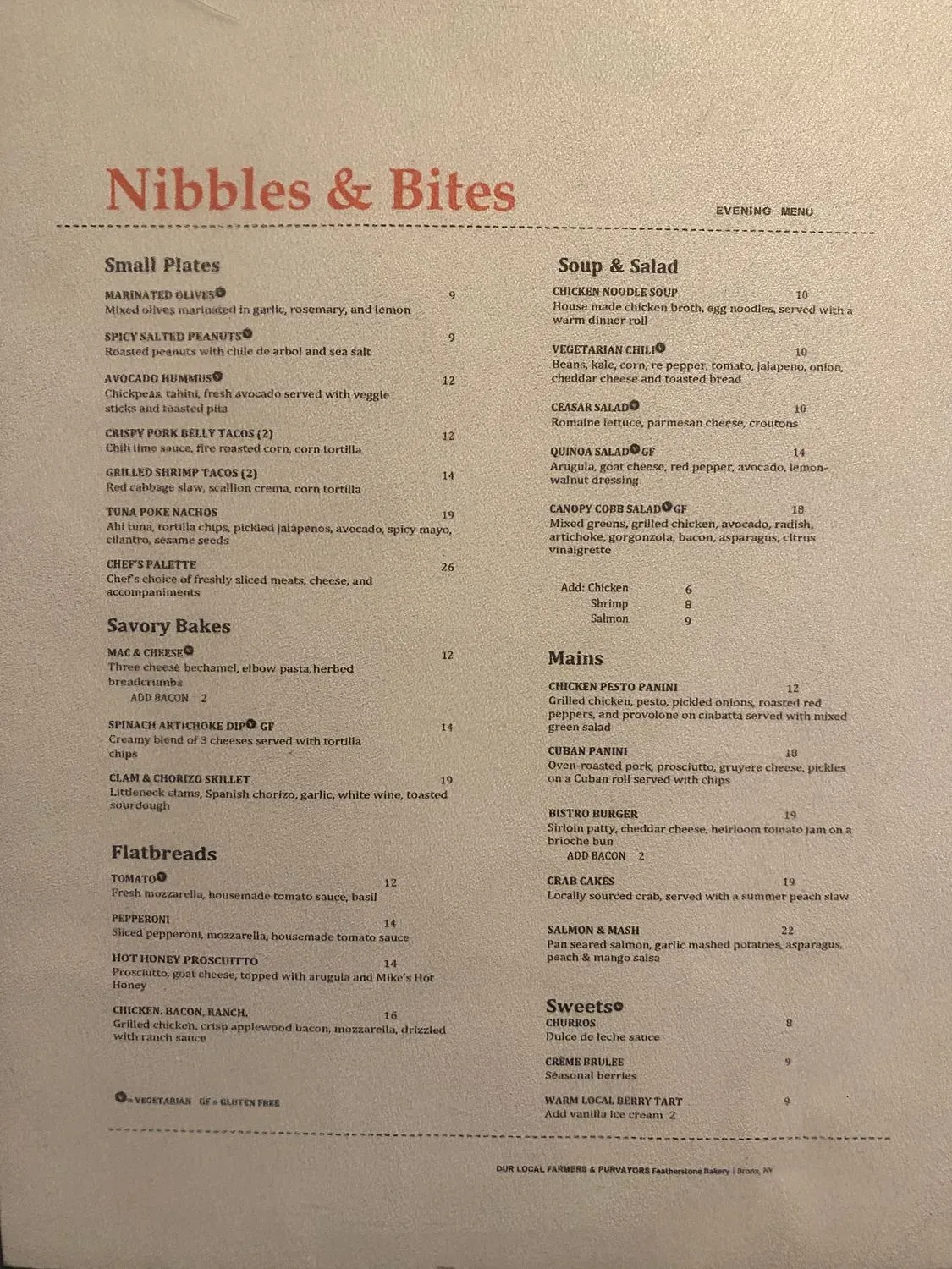 Menu 6