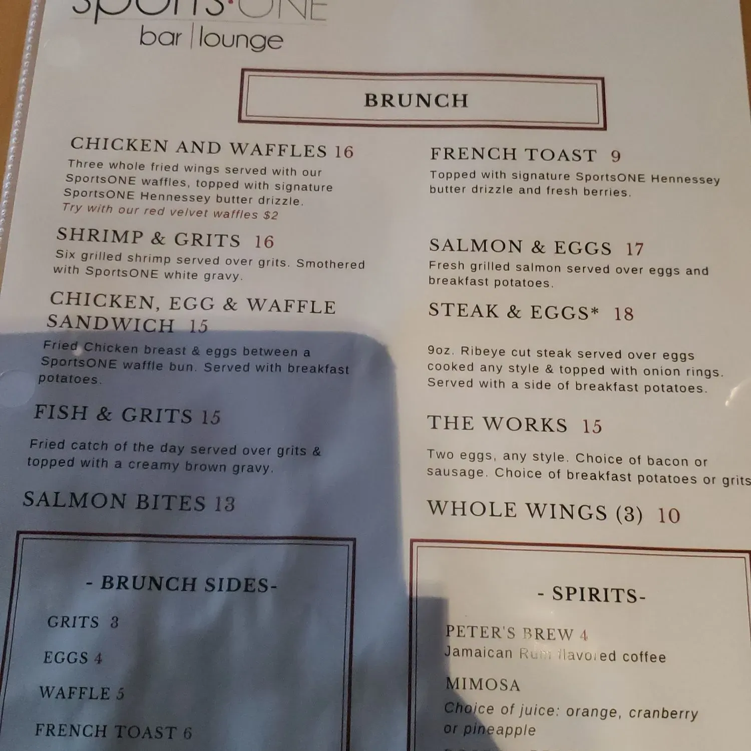 Menu 3