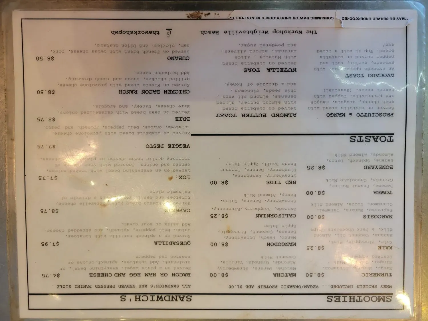 Menu 6