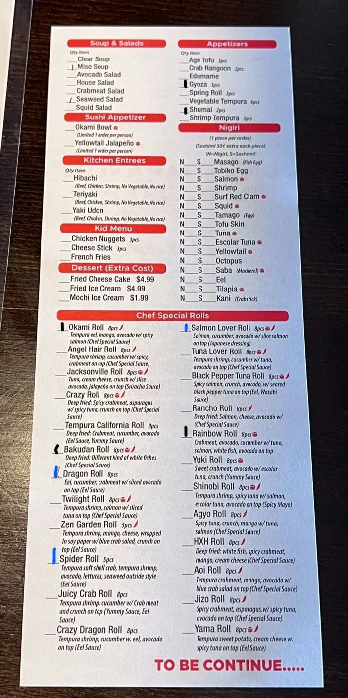 Menu 3