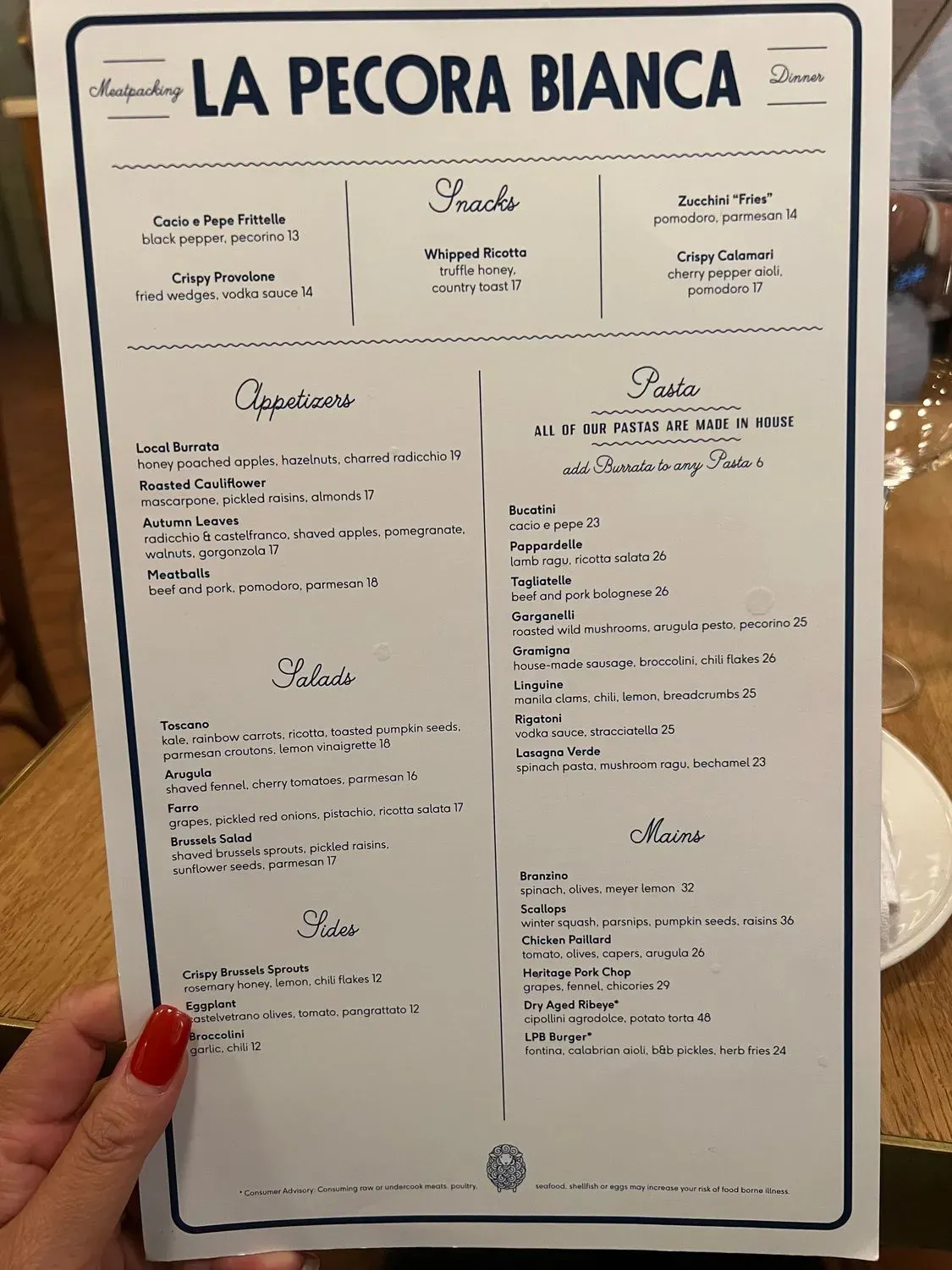 Menu 4