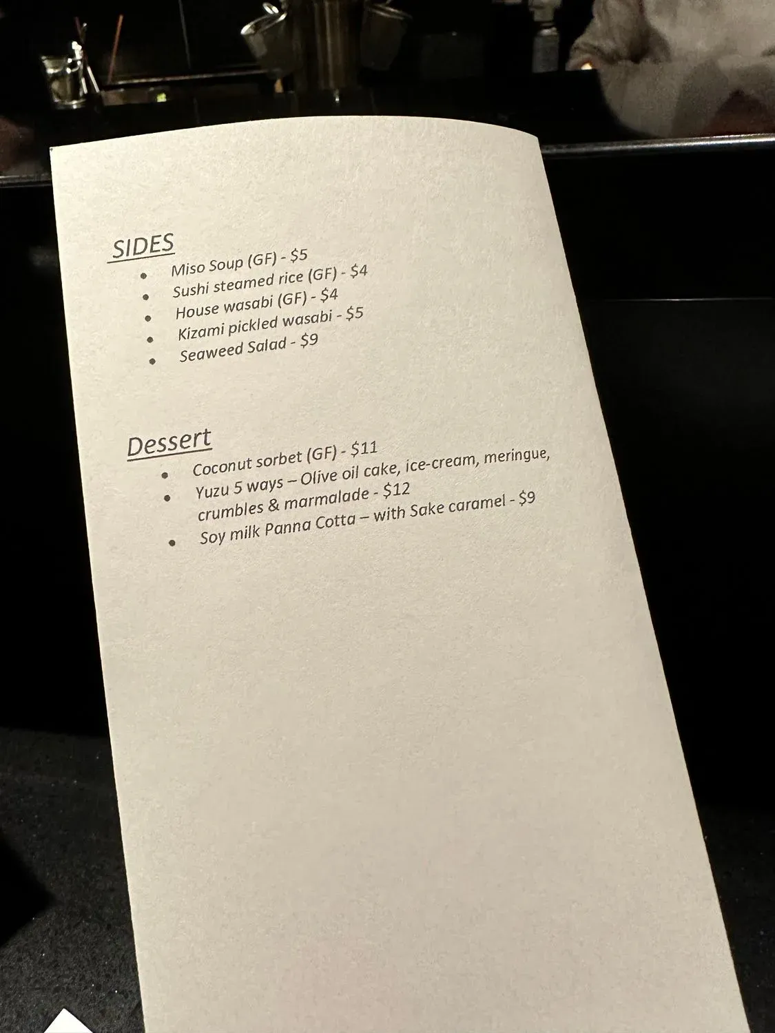 Menu 4