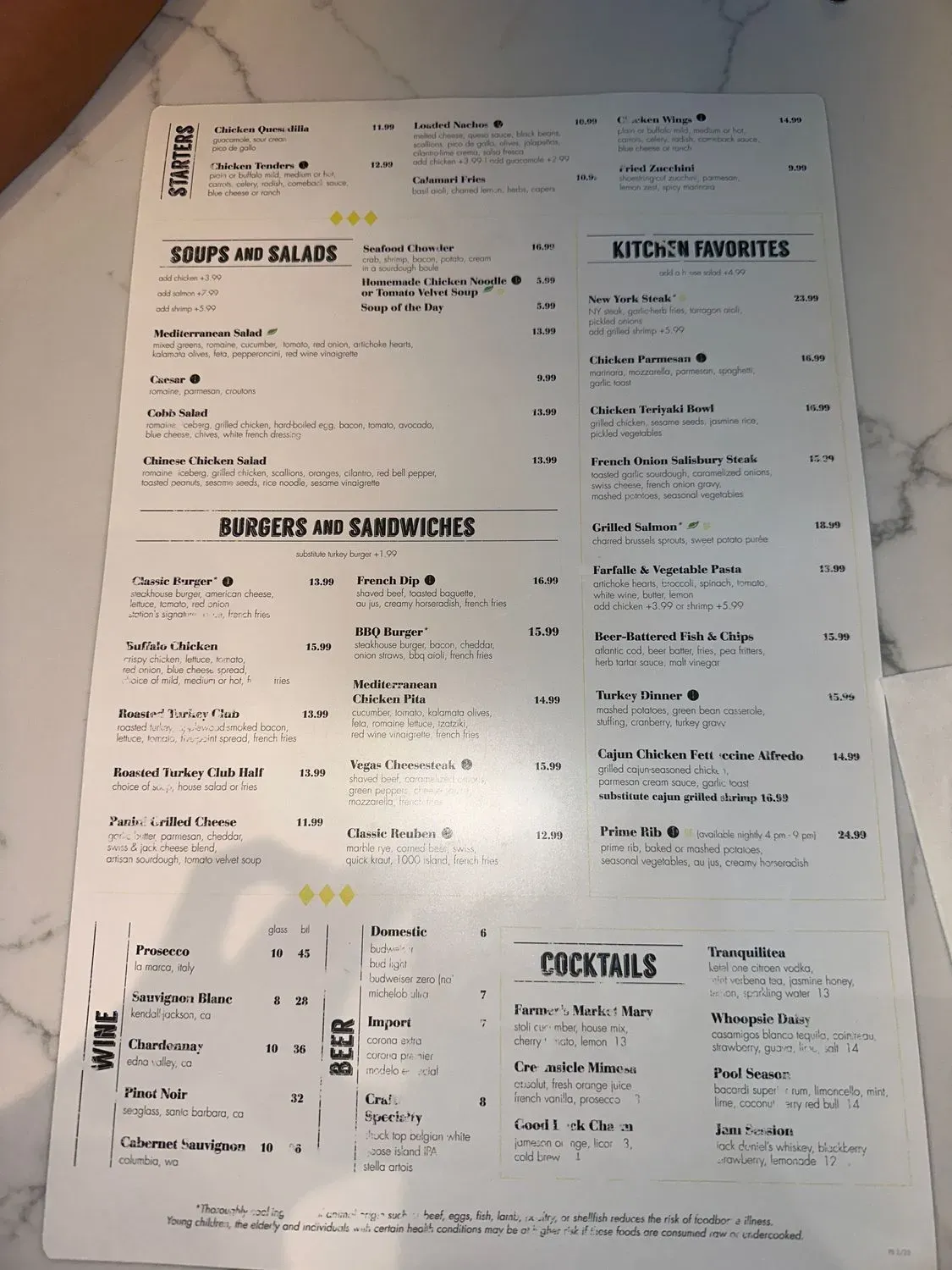 Menu 4