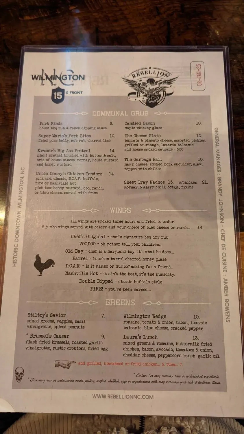 Menu 6