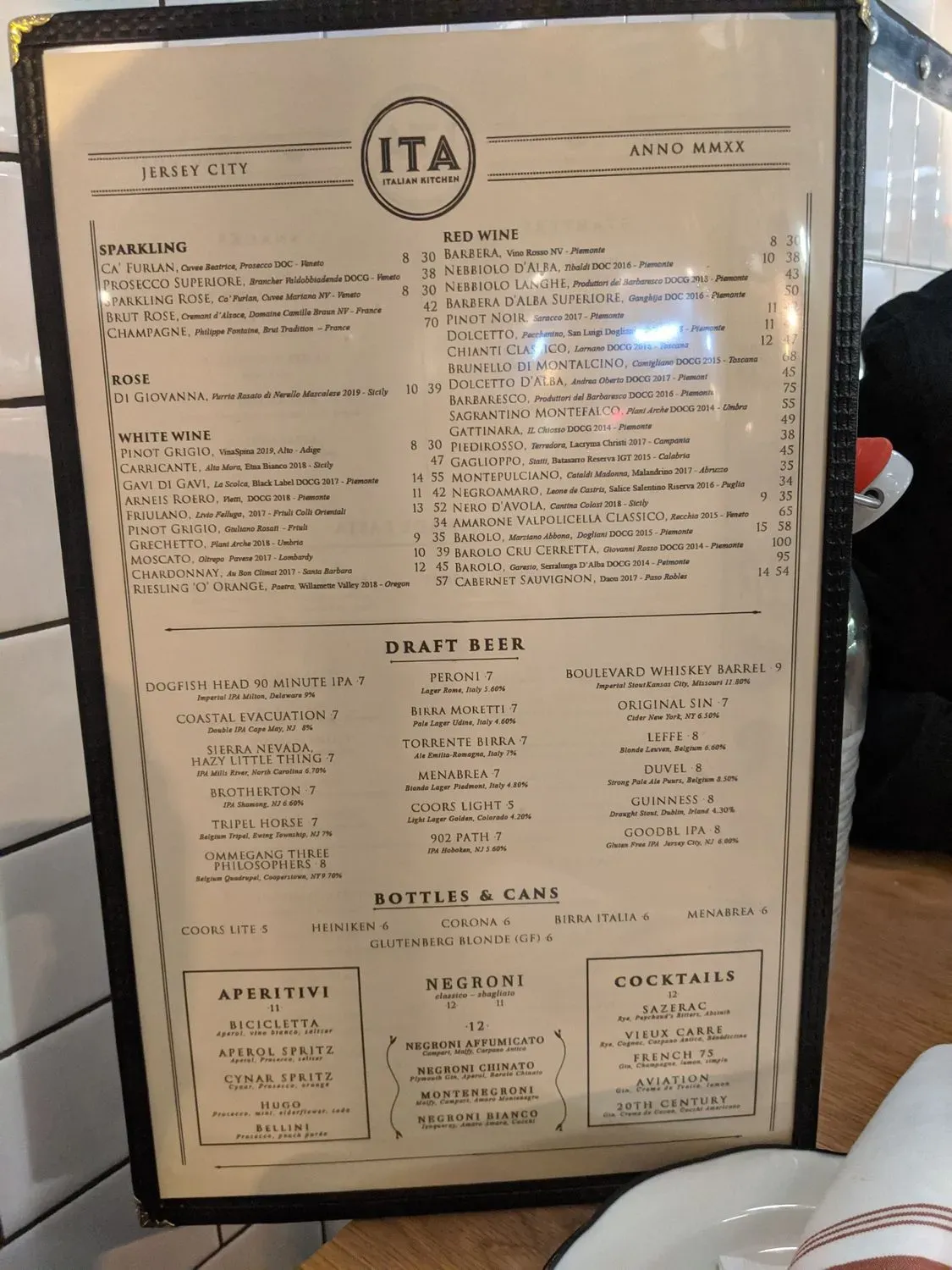 Menu 6