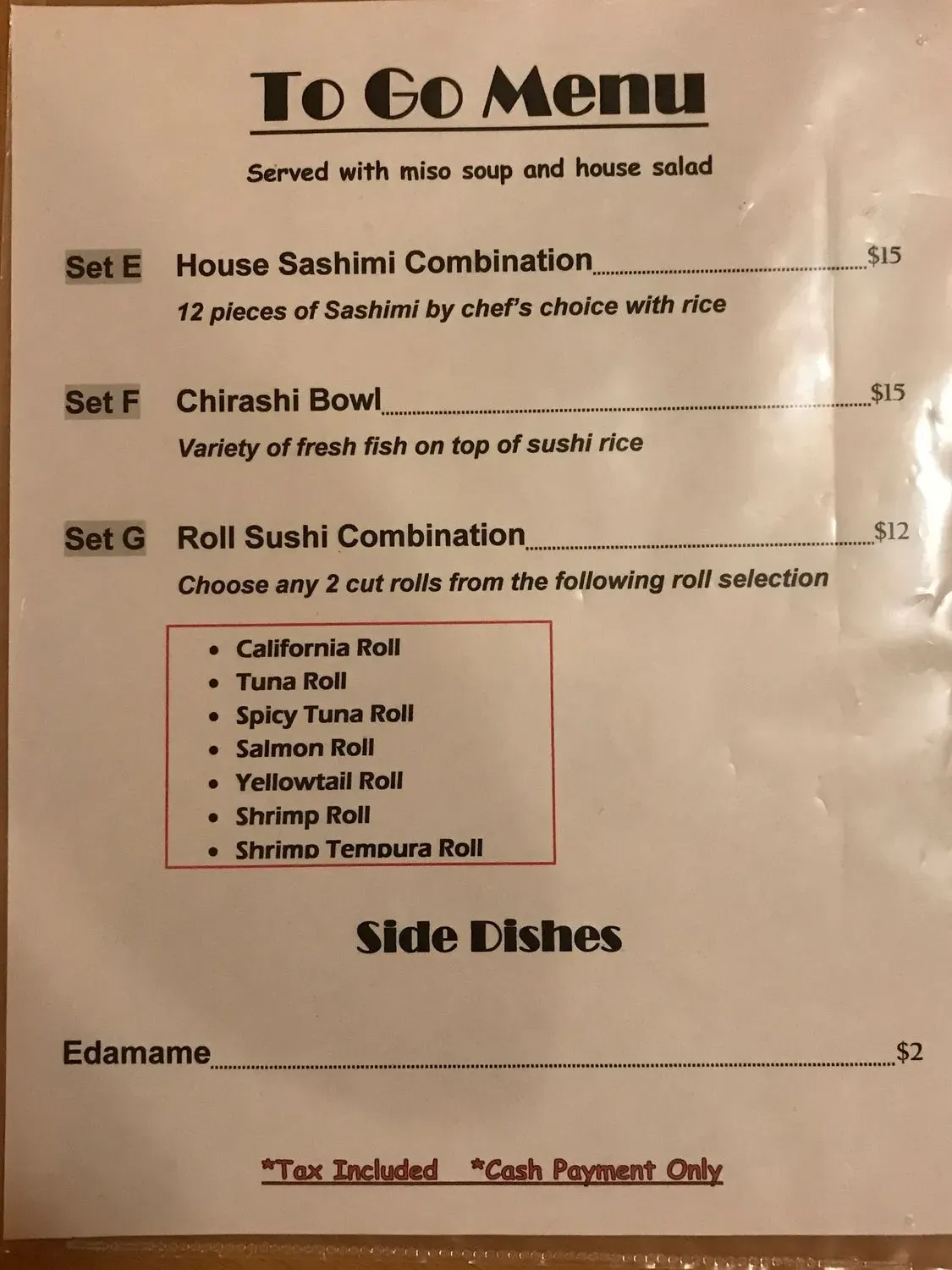 Menu 3