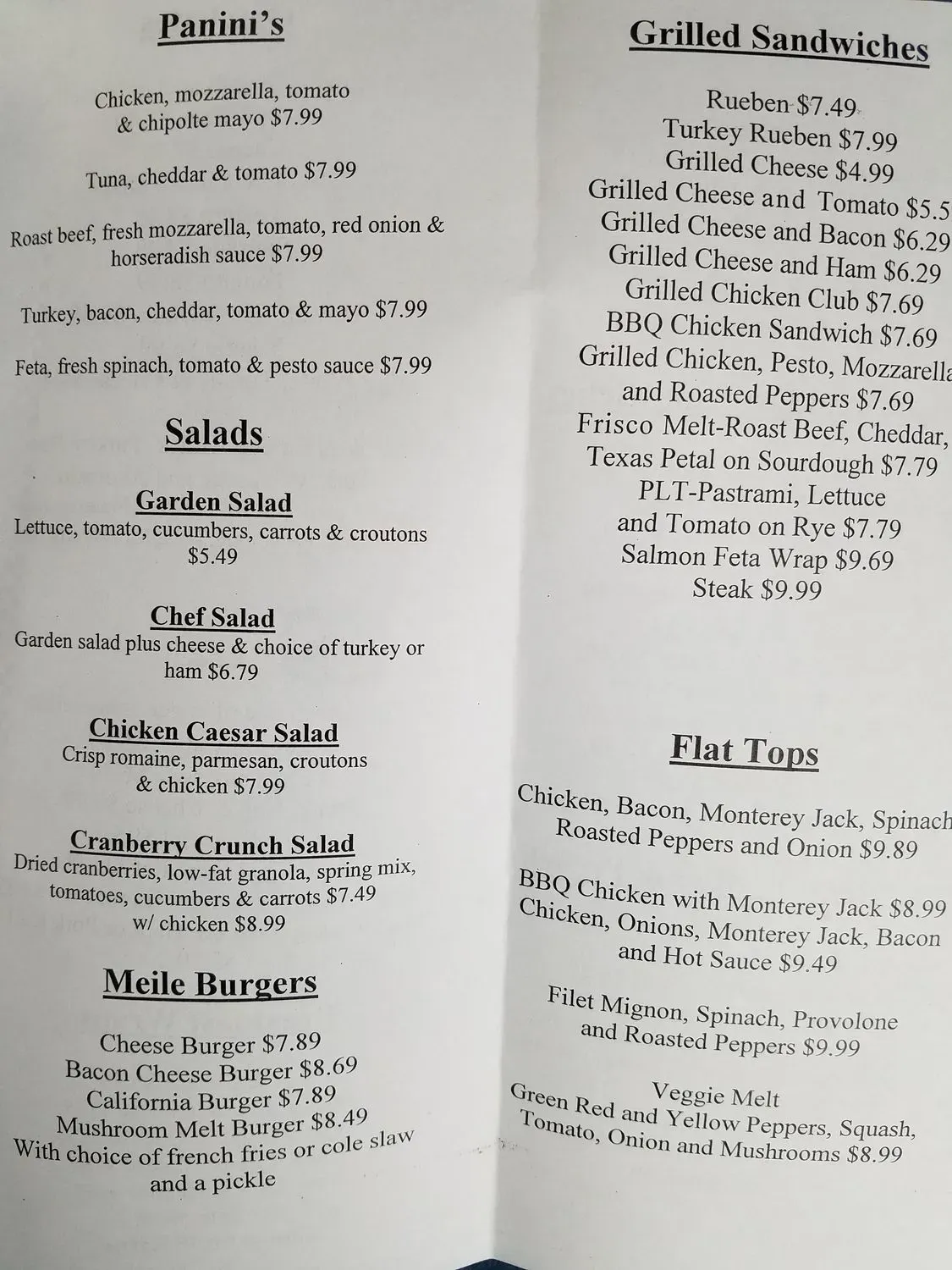 Menu 3