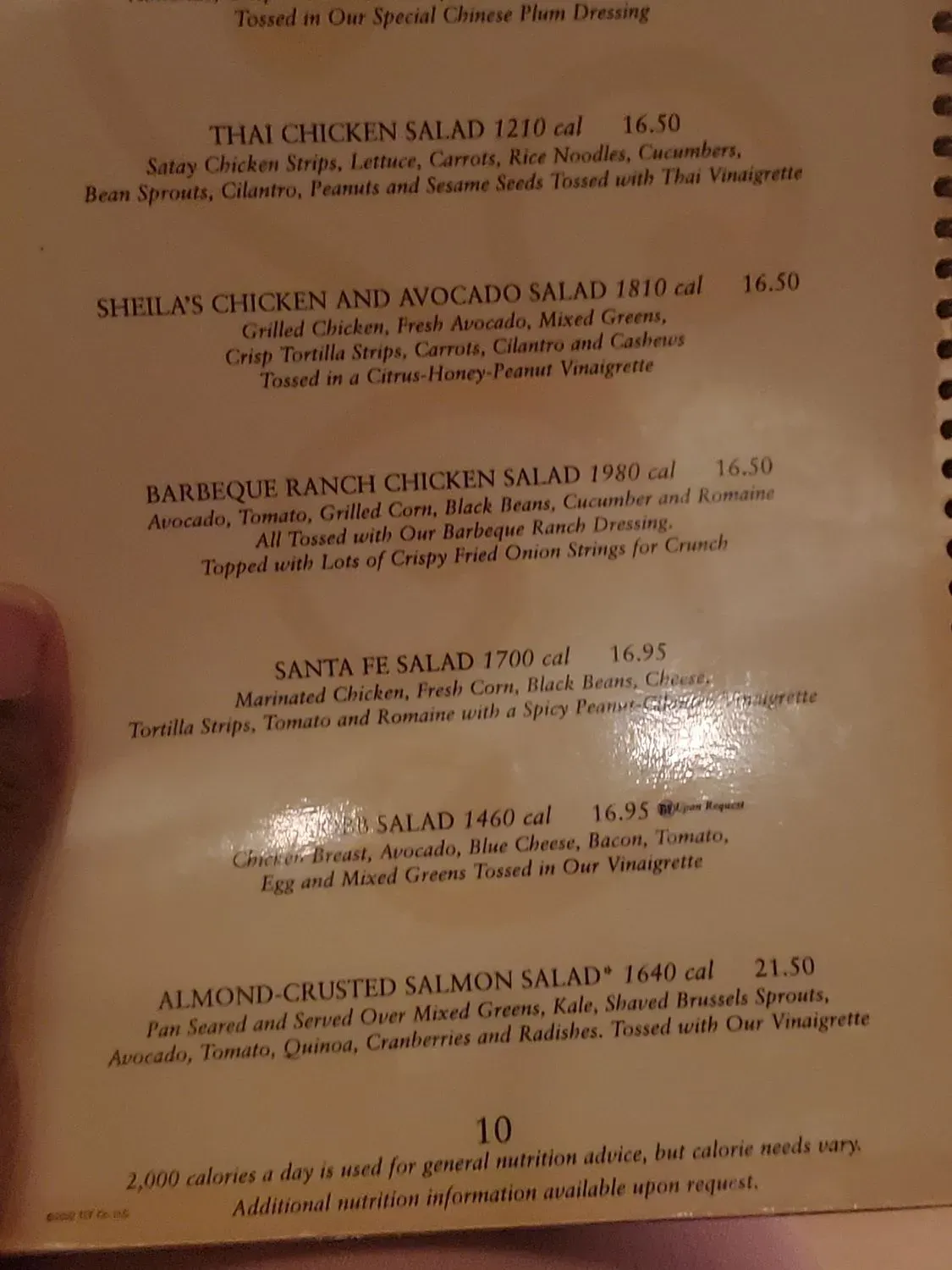 Menu 6