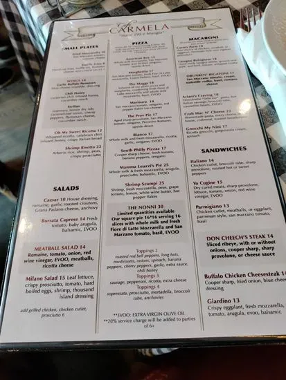 Menu 4