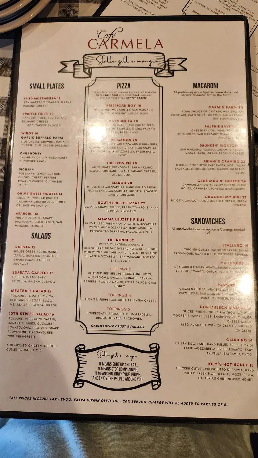 Menu 3