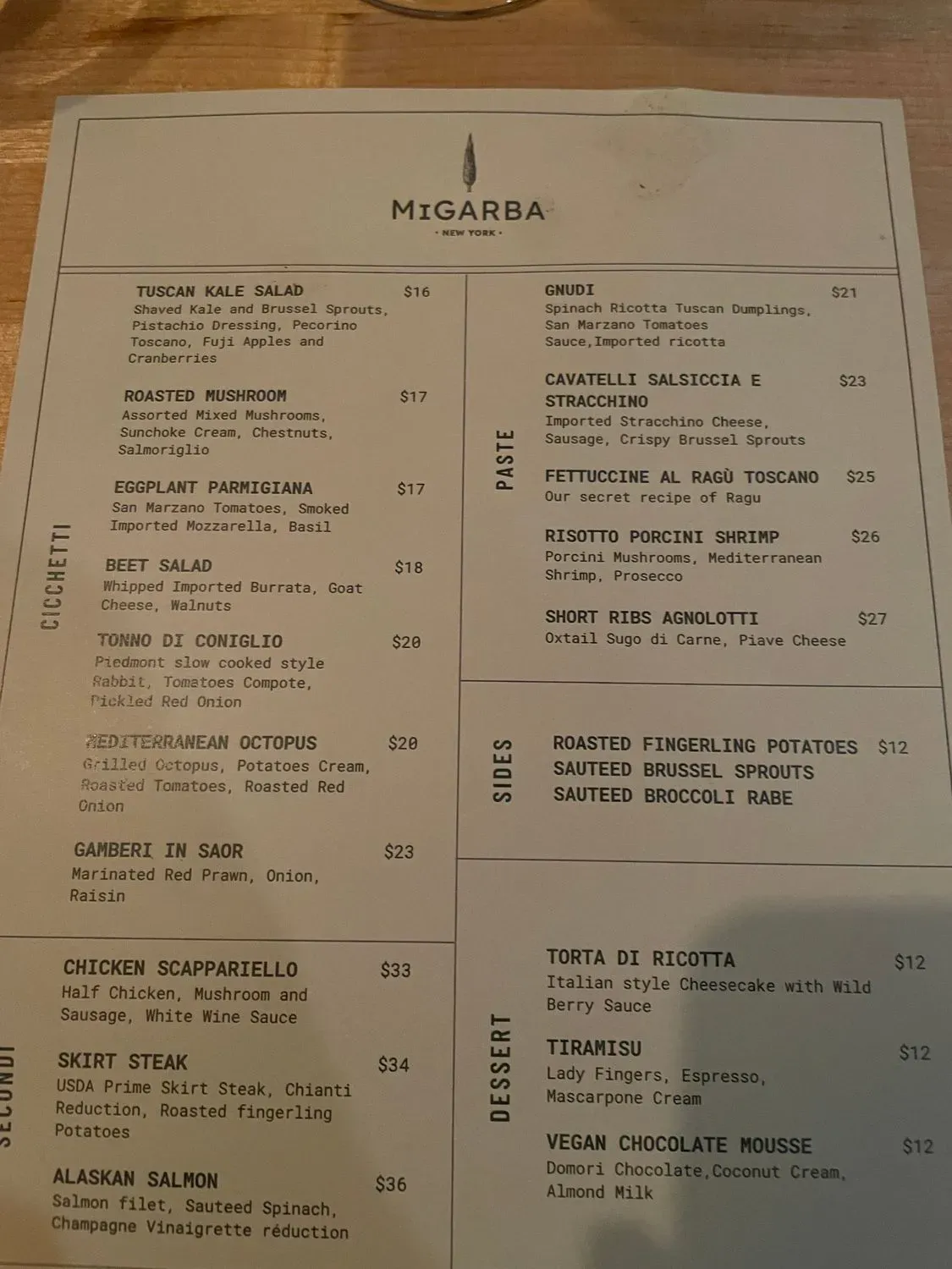 Menu 3