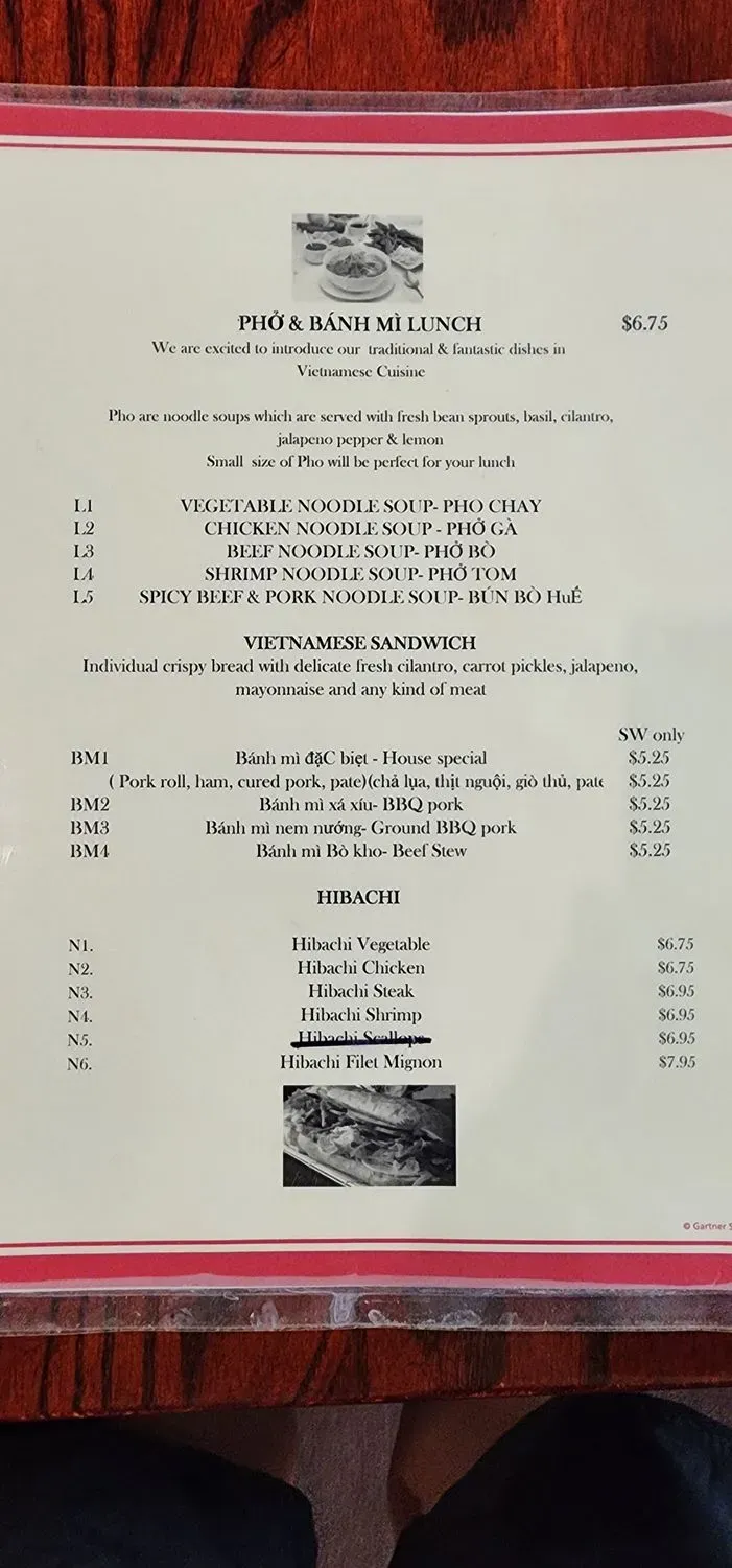 Menu 4