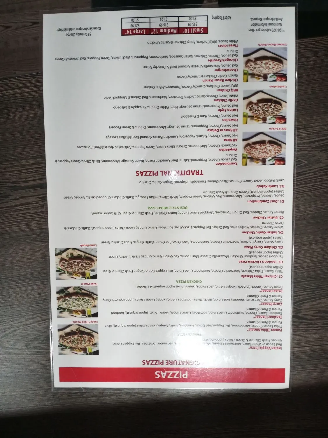 Menu 4