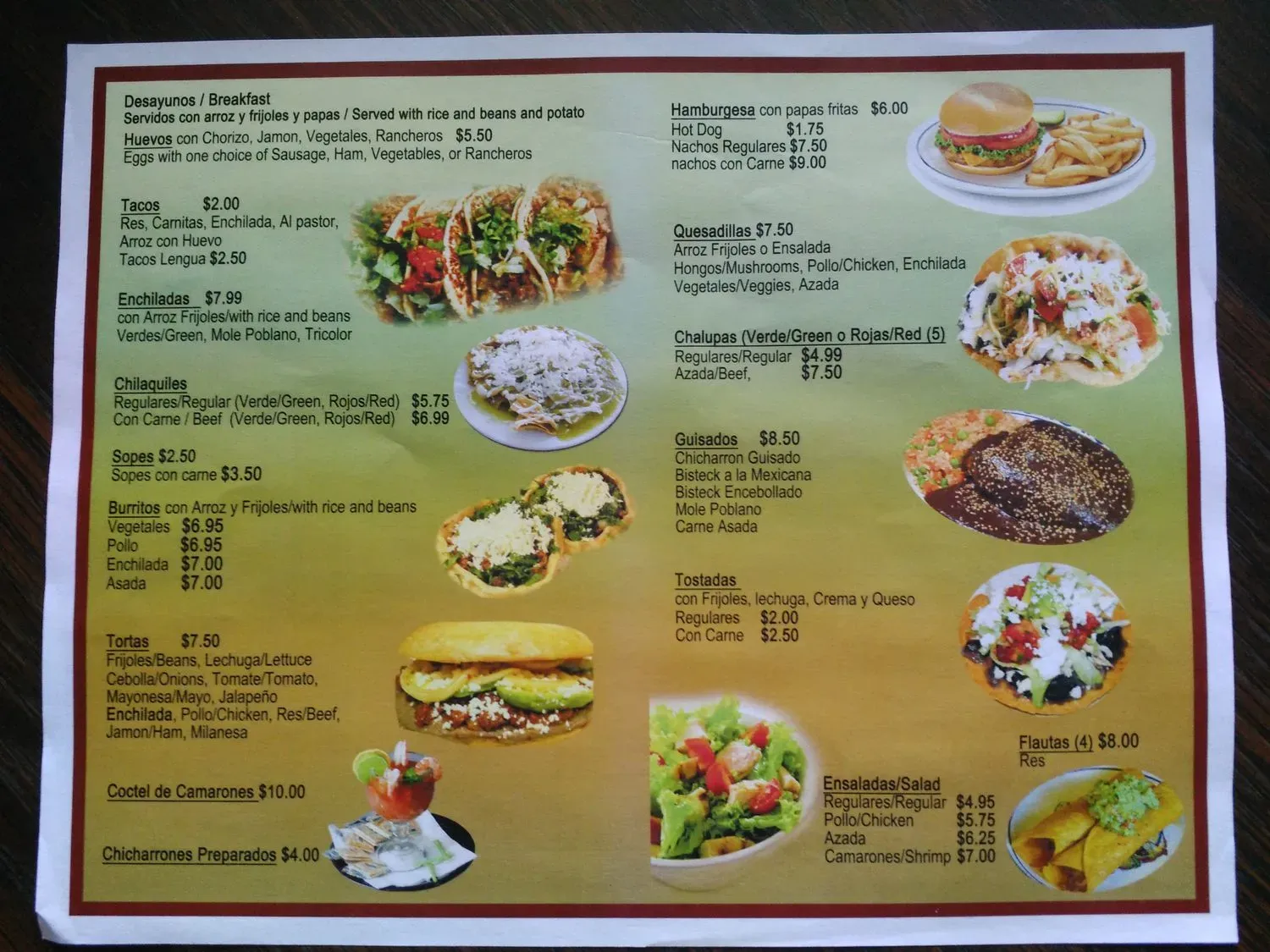 Menu 3