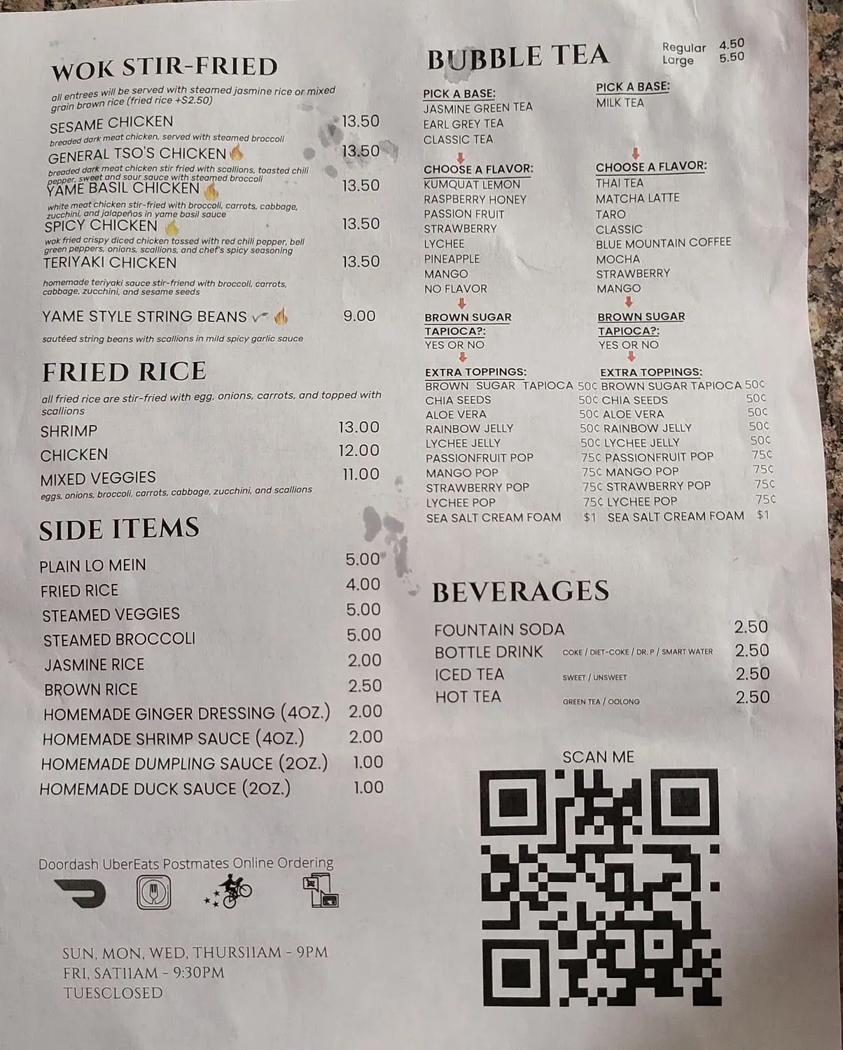 Menu 3