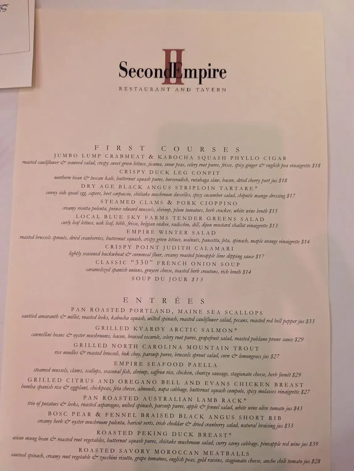 Menu 4