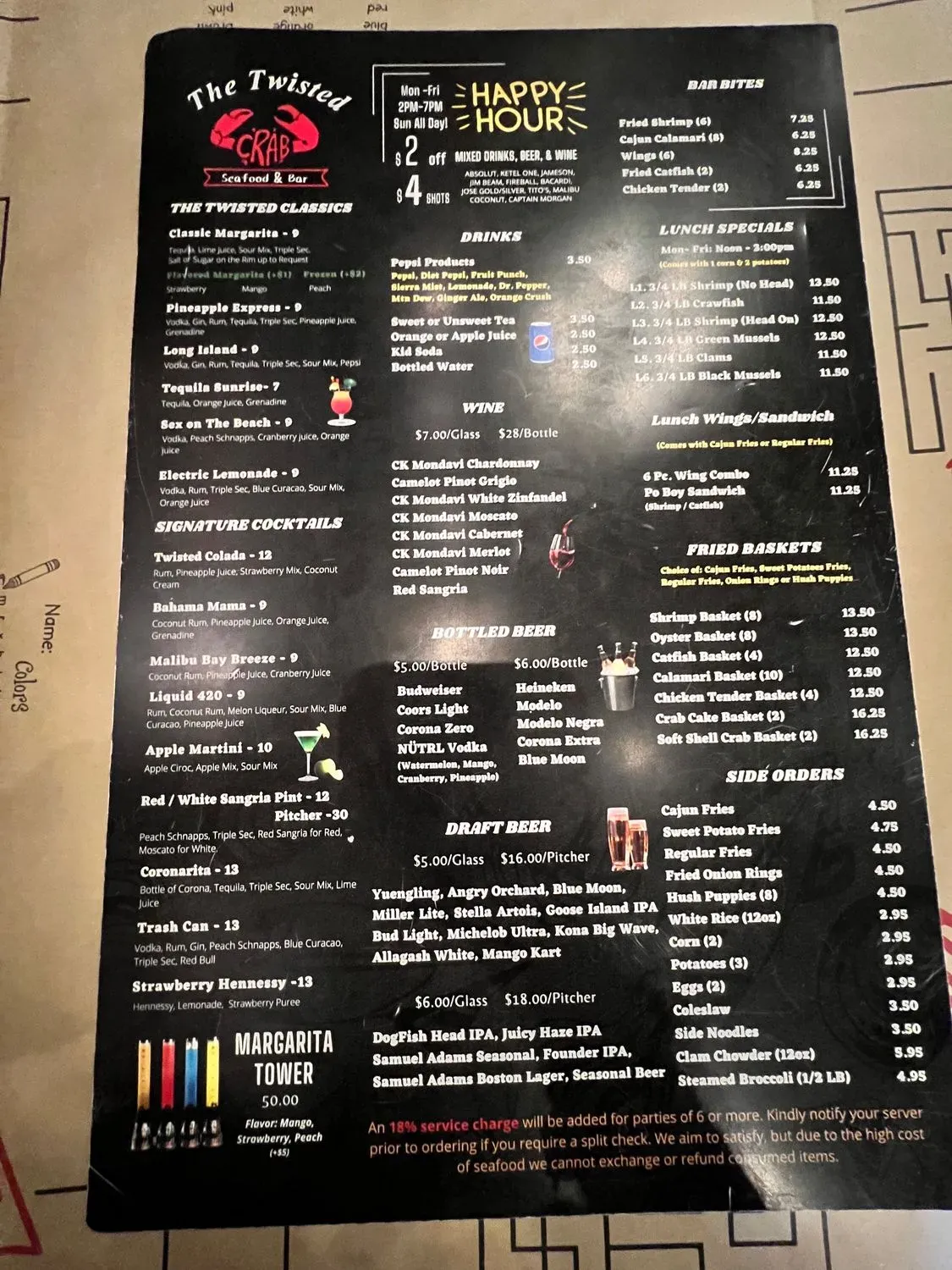 Menu 3