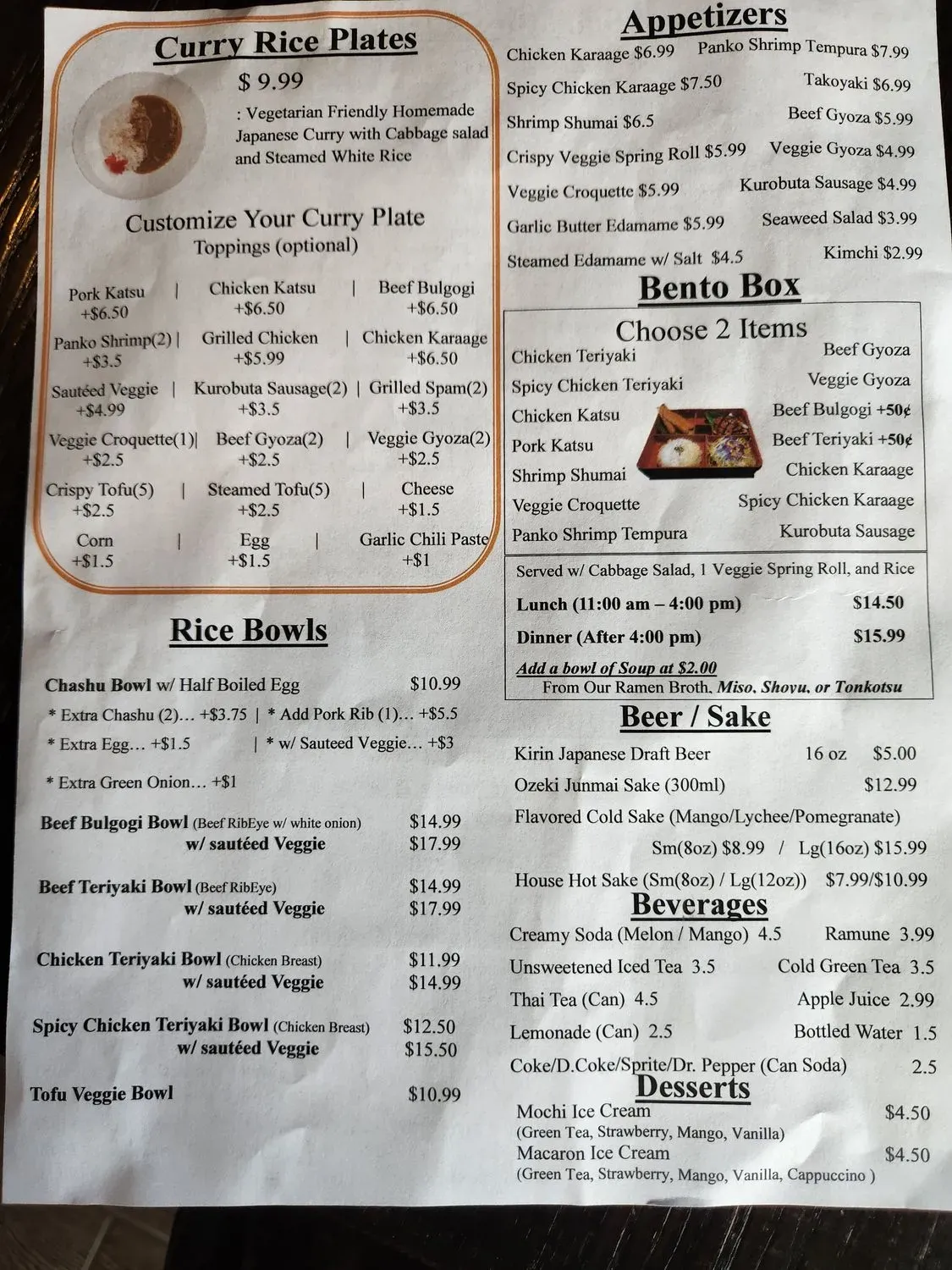 Menu 6