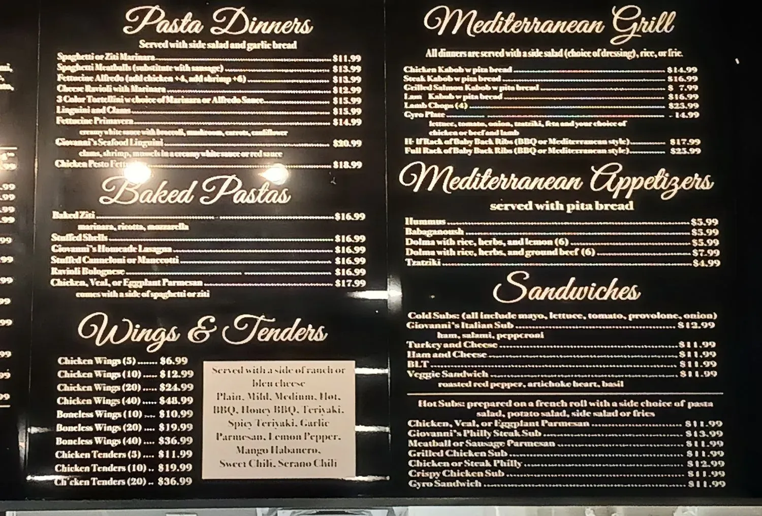 Menu 4